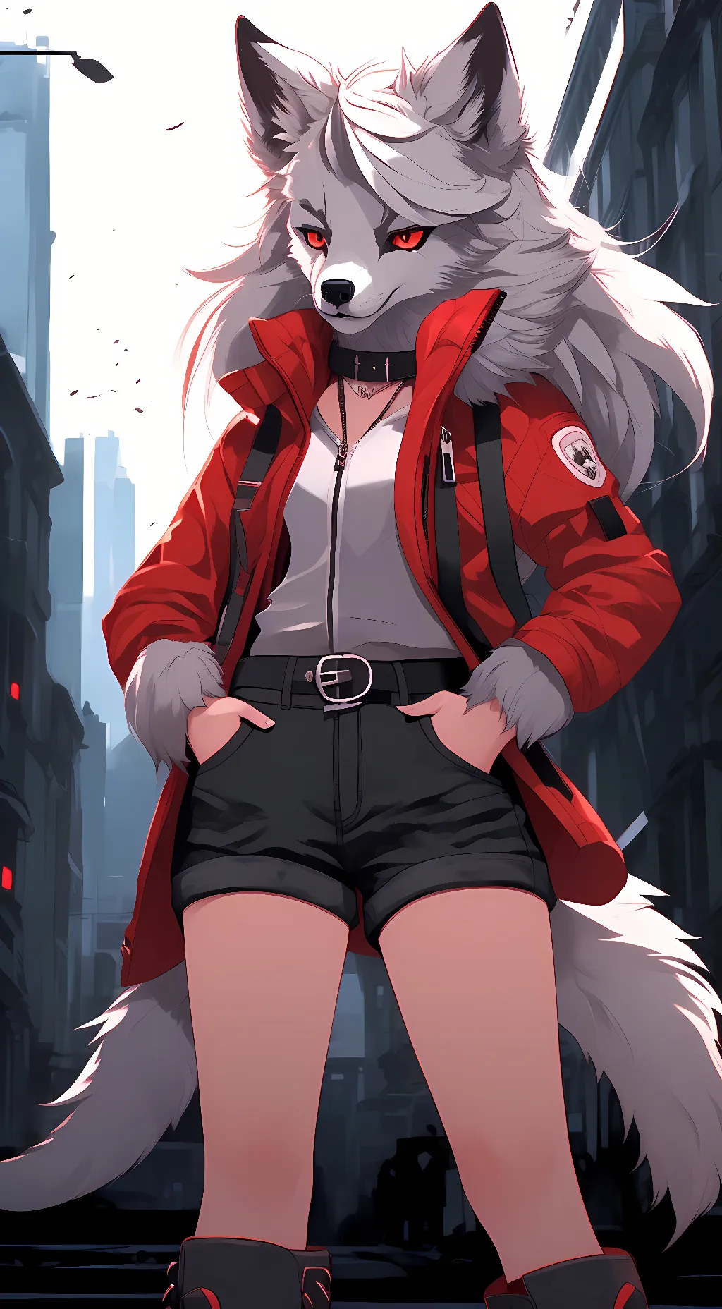 ai character: Loona background