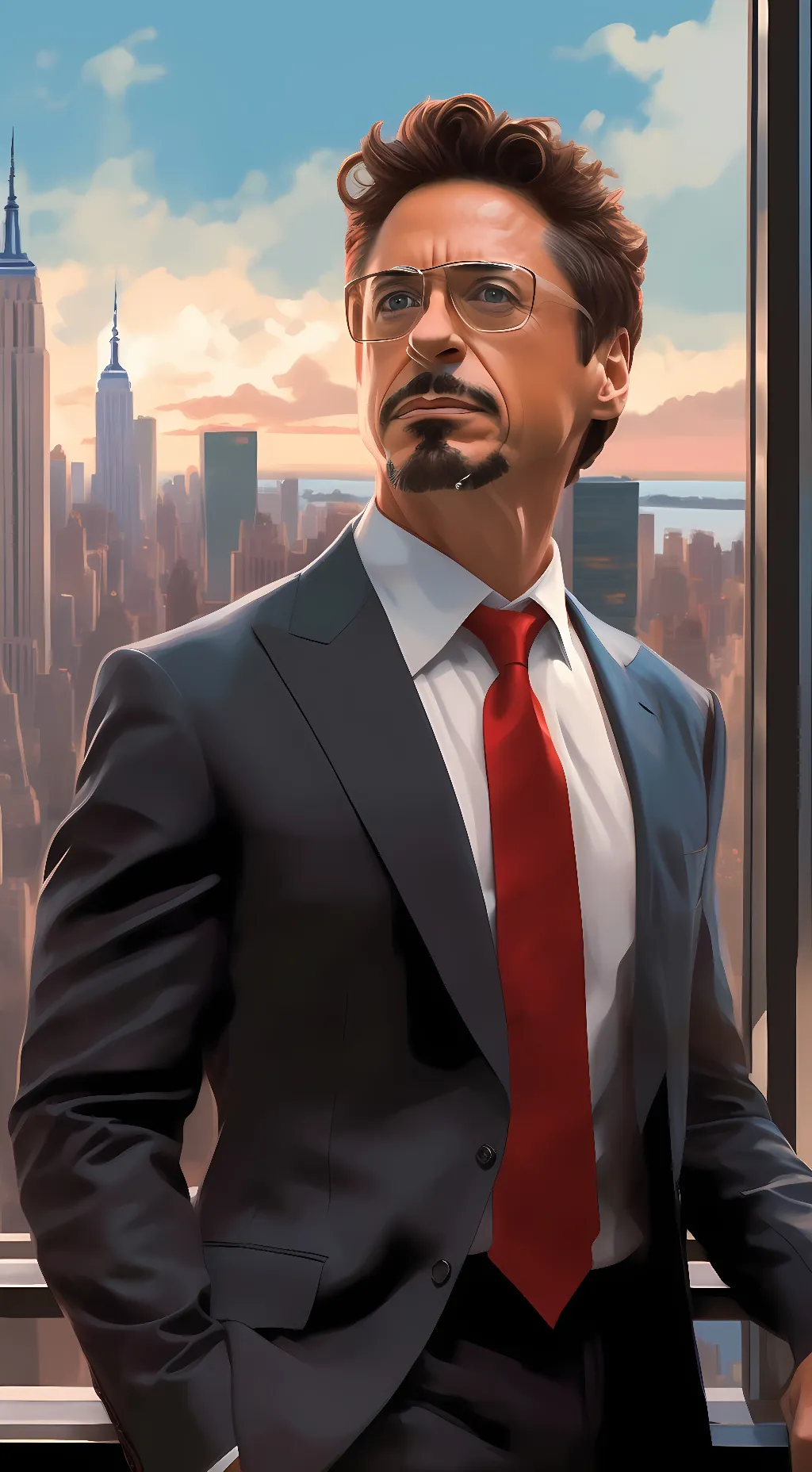 ai character: Tony Stark background