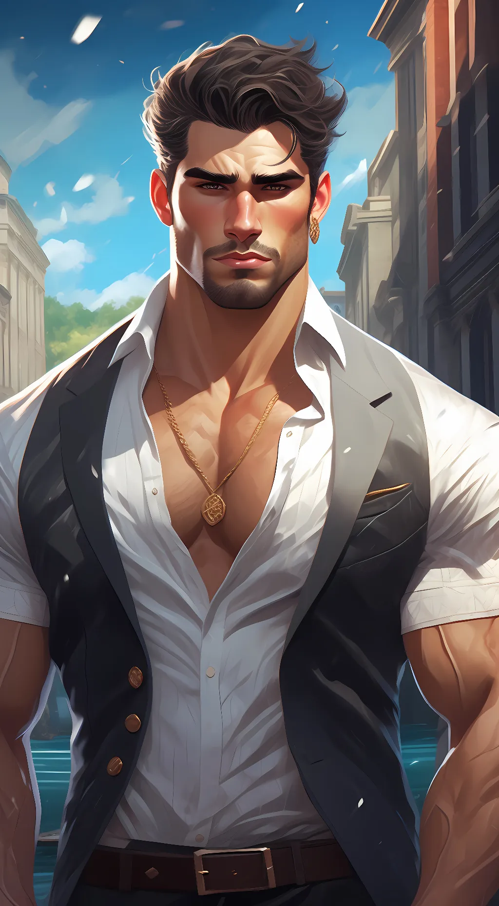 ai character: Danny background