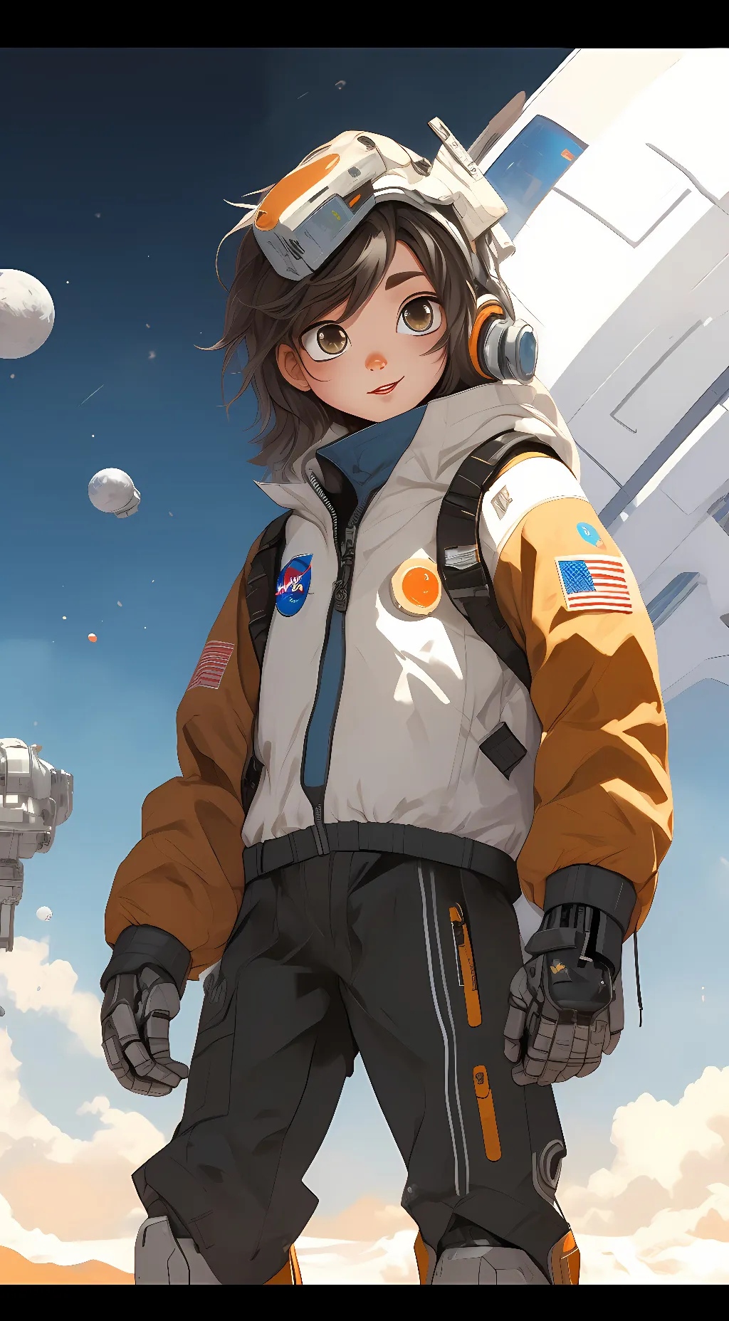 ai character: K1-B0 background