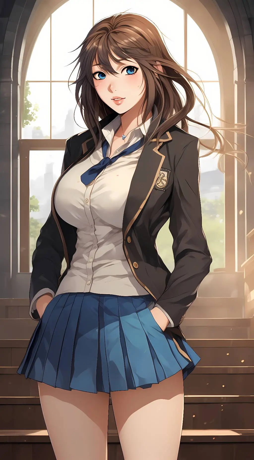 ai character: Sophia background