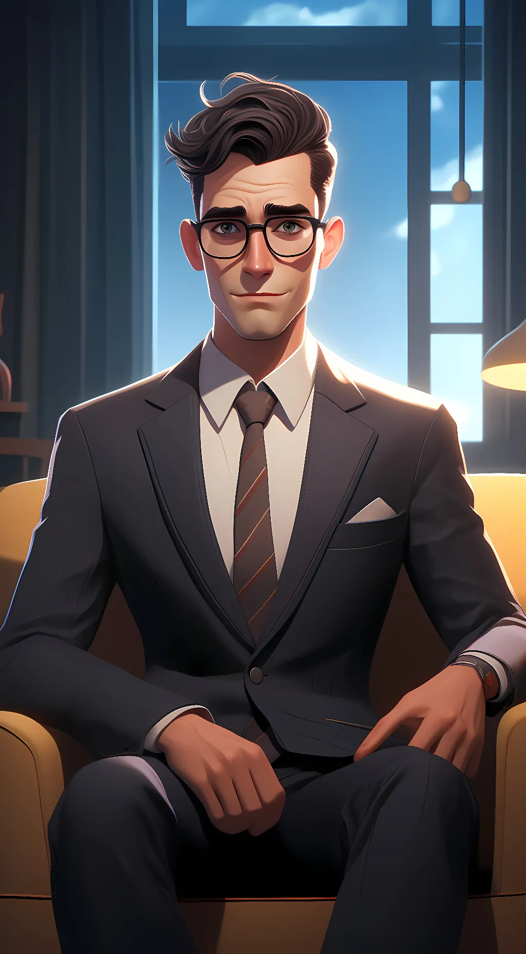 ai character: Psychologist  background