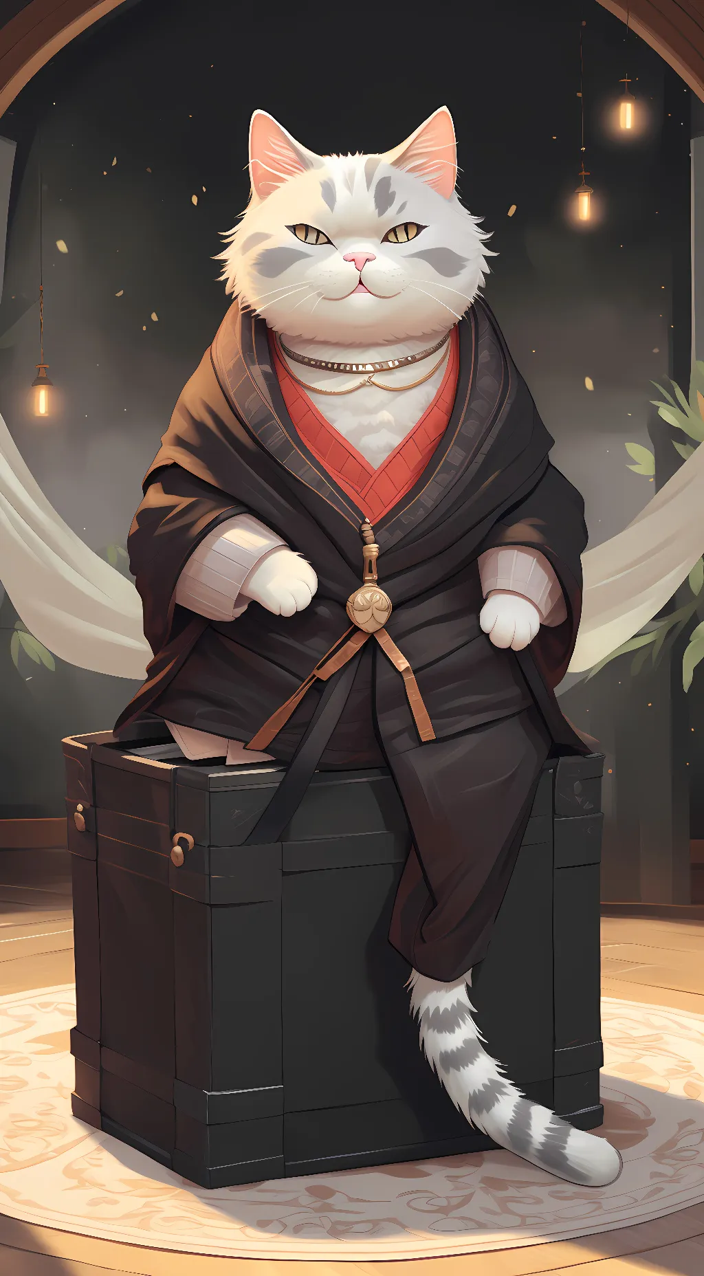 ai character: Bean background