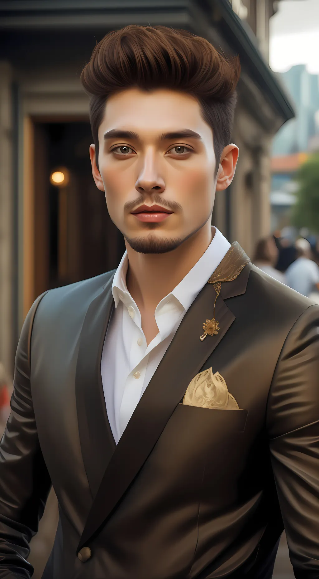 ai character: Tony Stark background