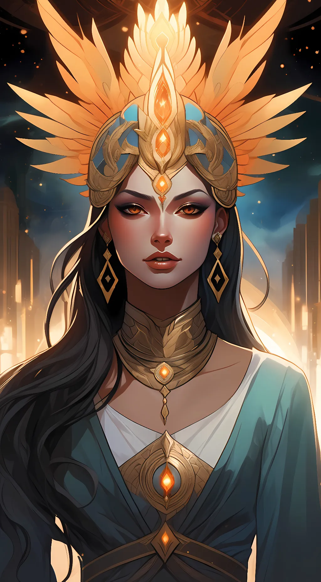 ai character: safari background