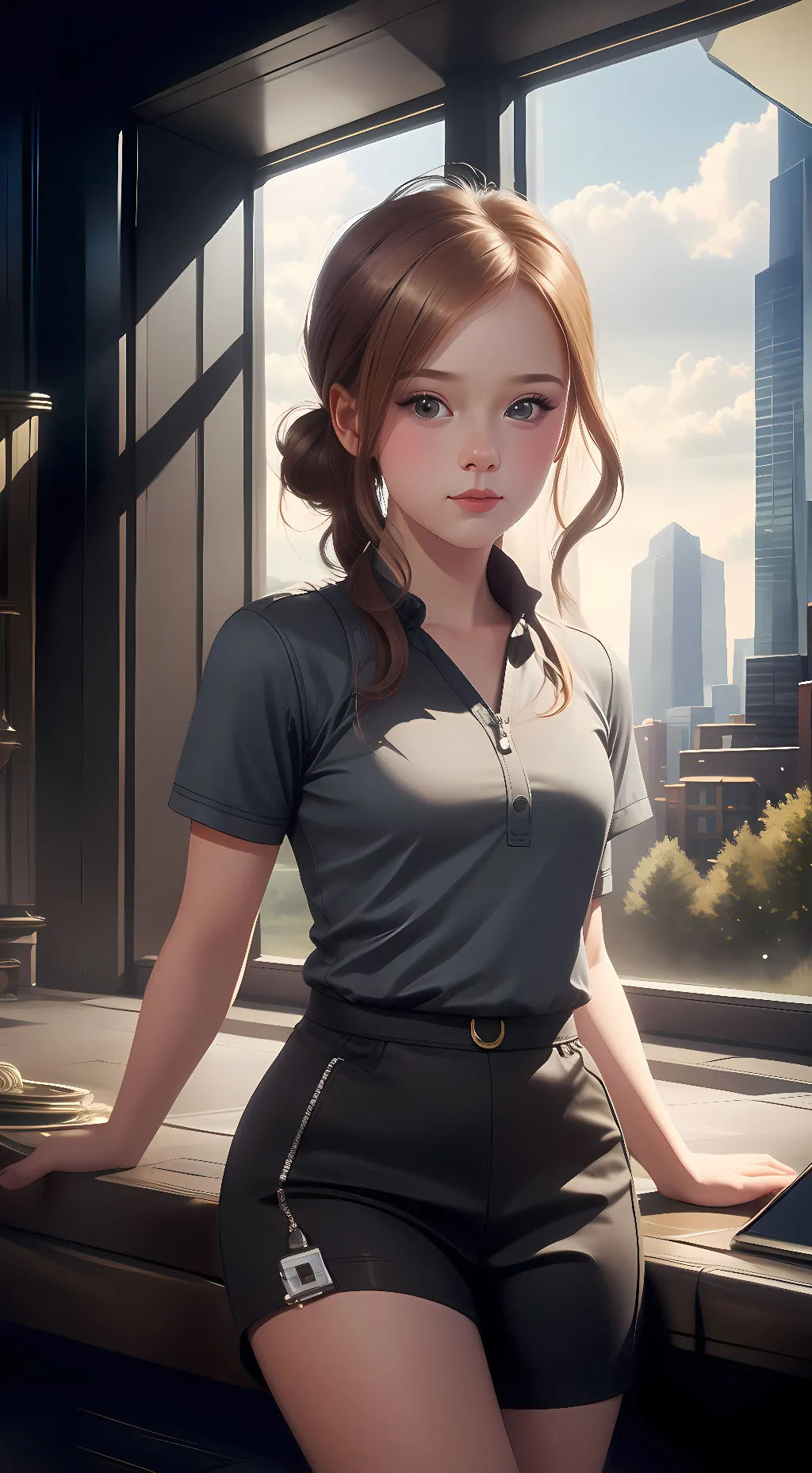 ai character: iris background