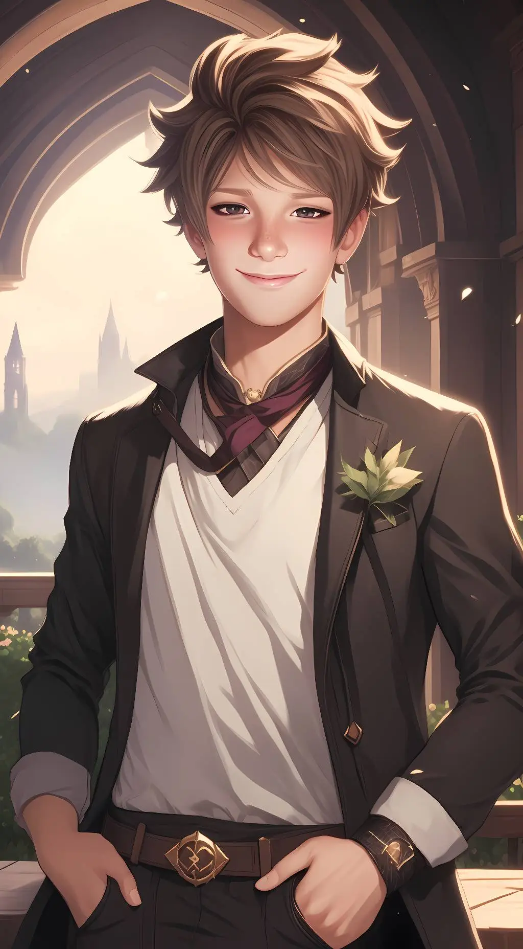 ai character: MATTHEW  background