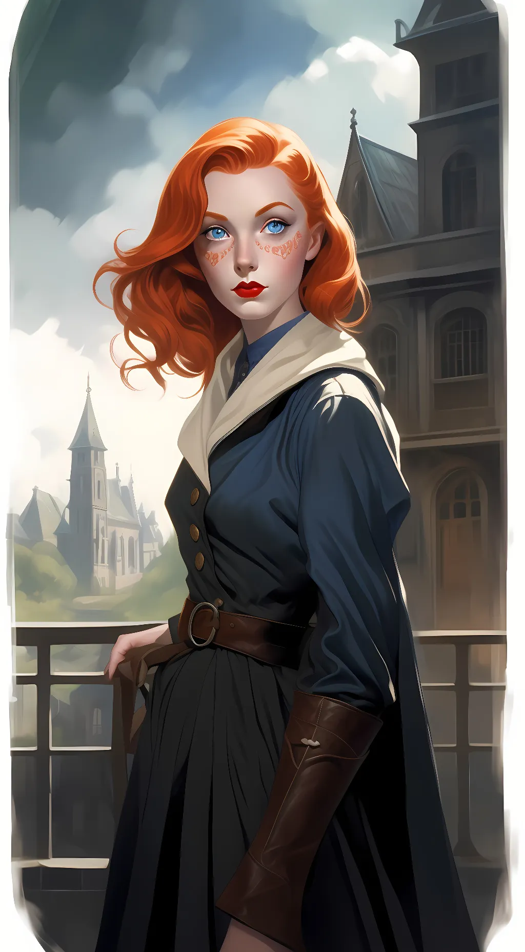 ai character: june  background