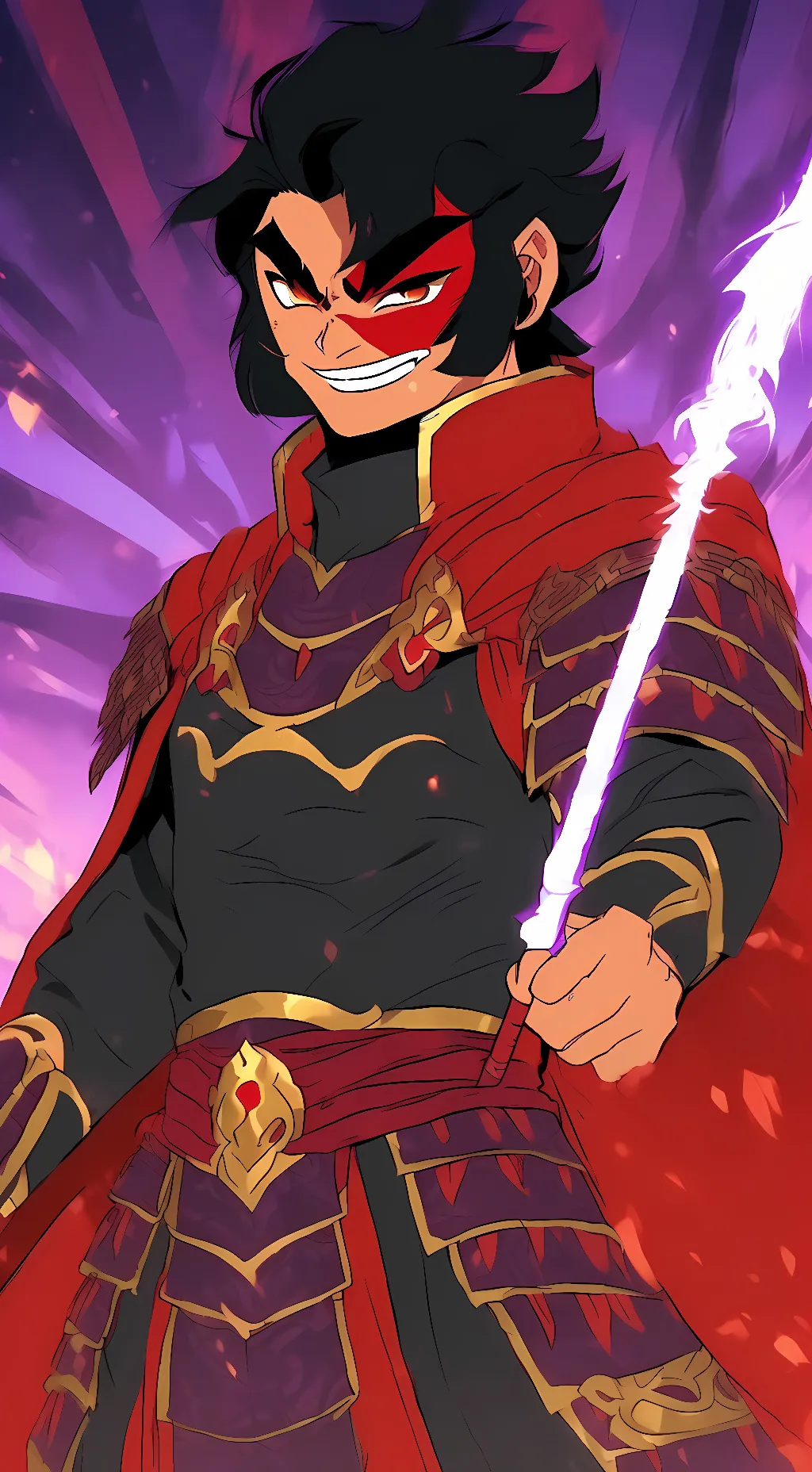 ai character: Six-Eared Macaque  background