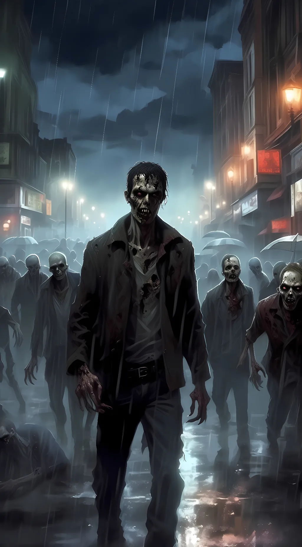 ai character: A Horde of Zombies background