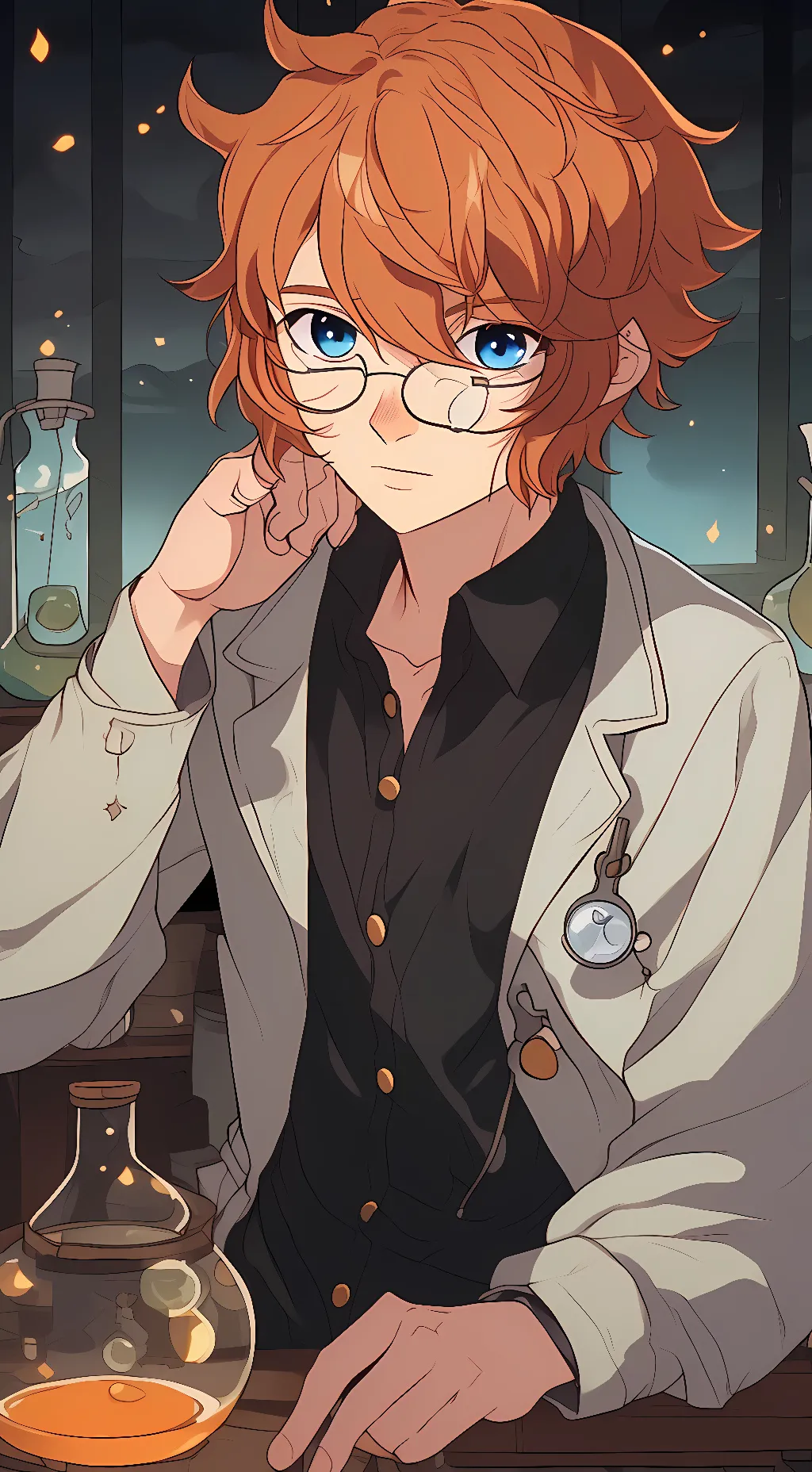 ai character: Allen background
