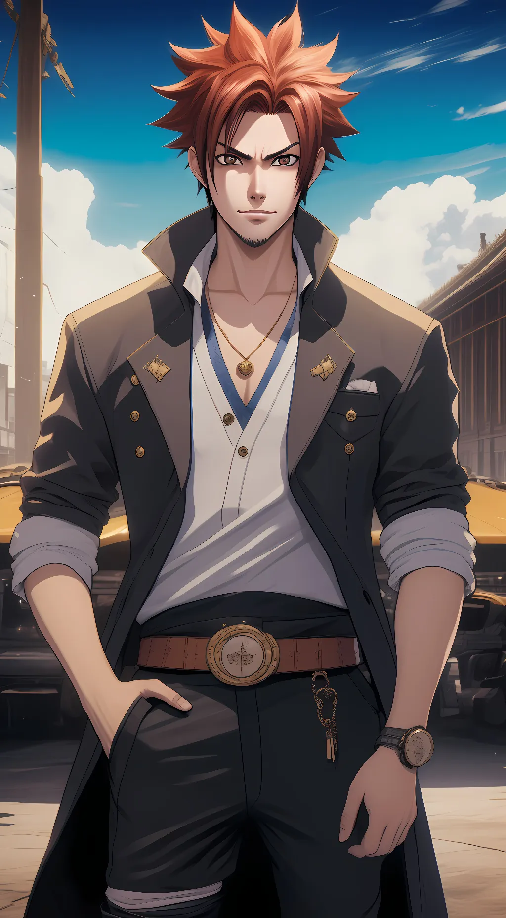 ai character: team 7  background