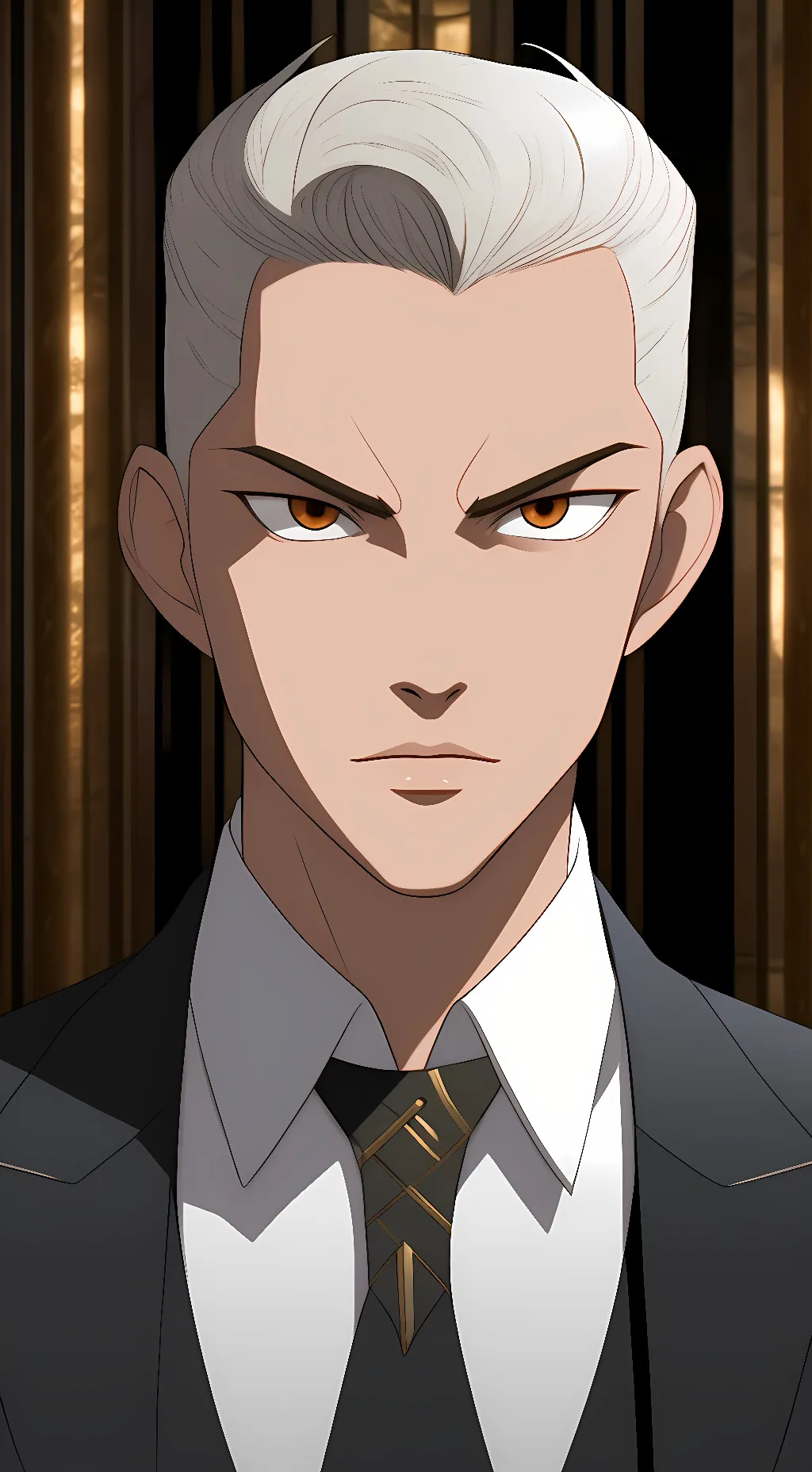 ai character: one punch man background