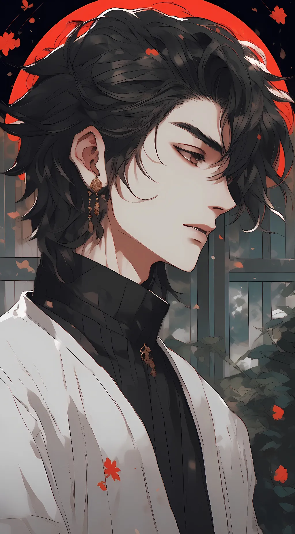ai character: hua cheng  background