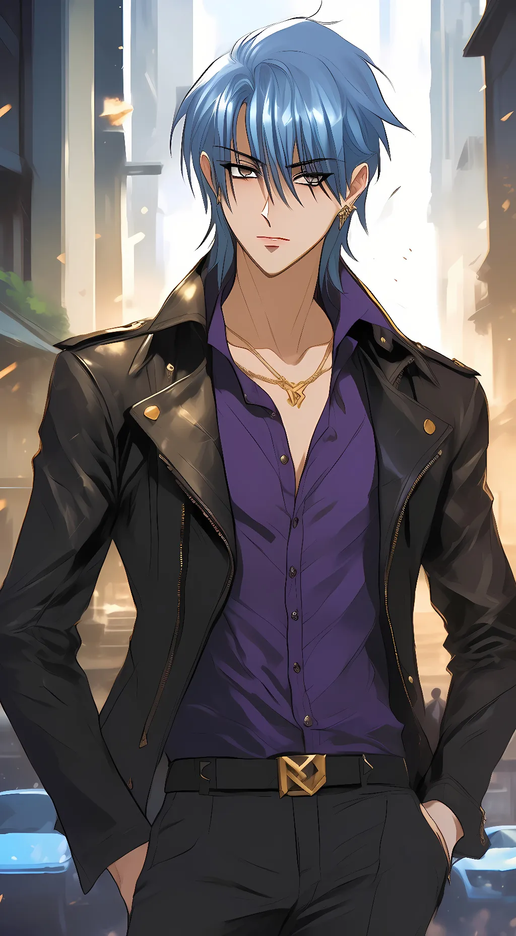 ai character: Ren Maaka background