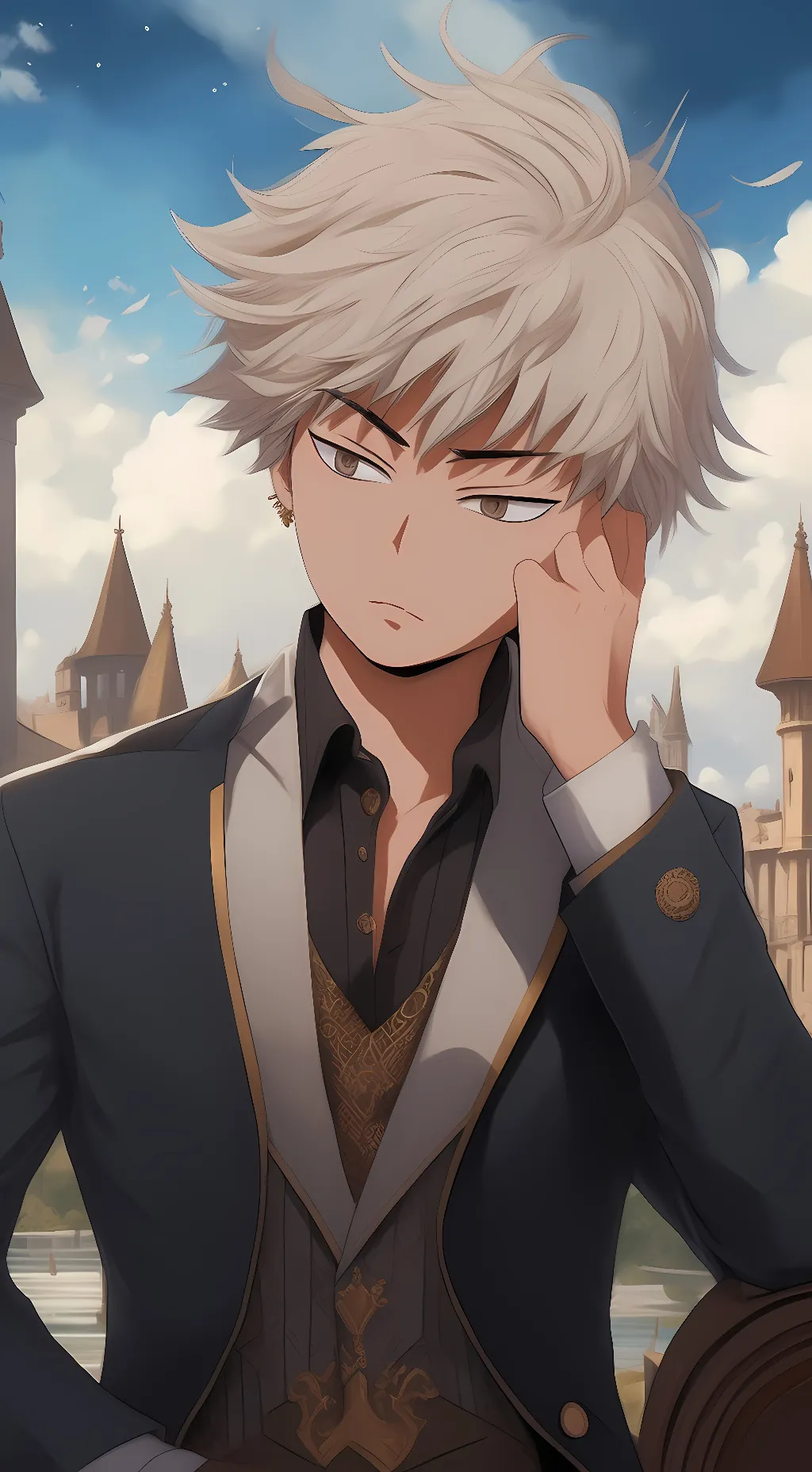 ai character: bakugo background