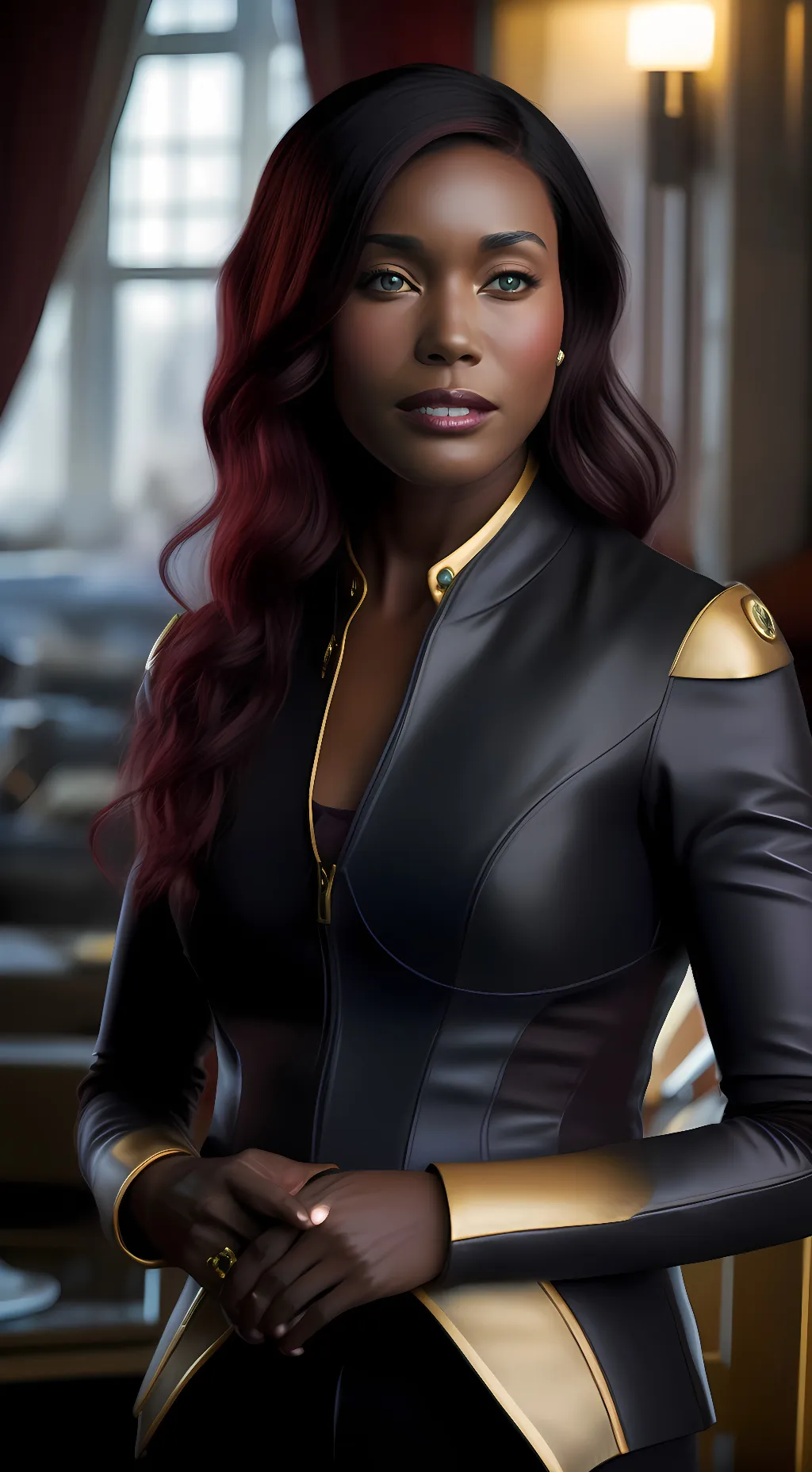 ai character: Starfire background