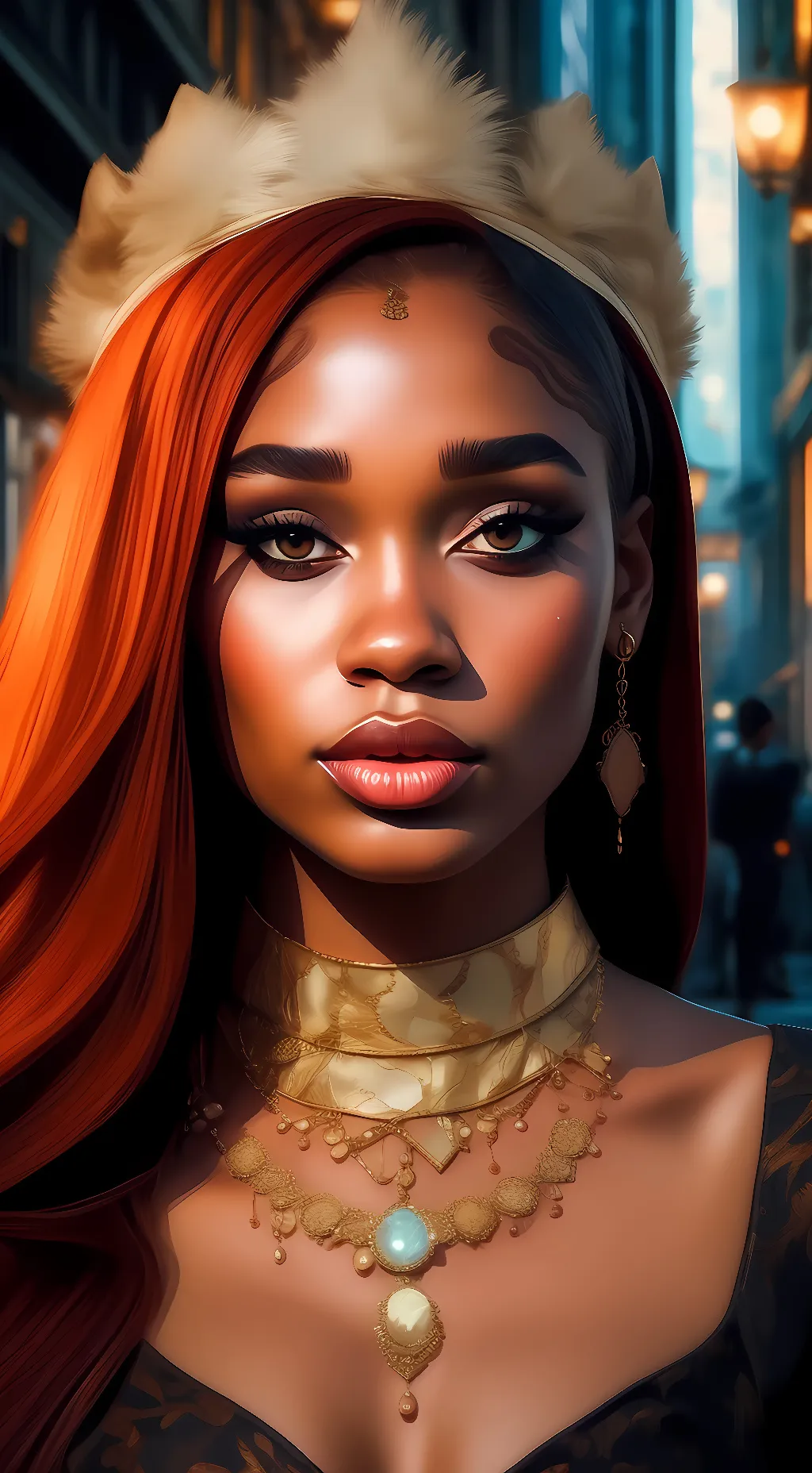 ai character: sexyy red background