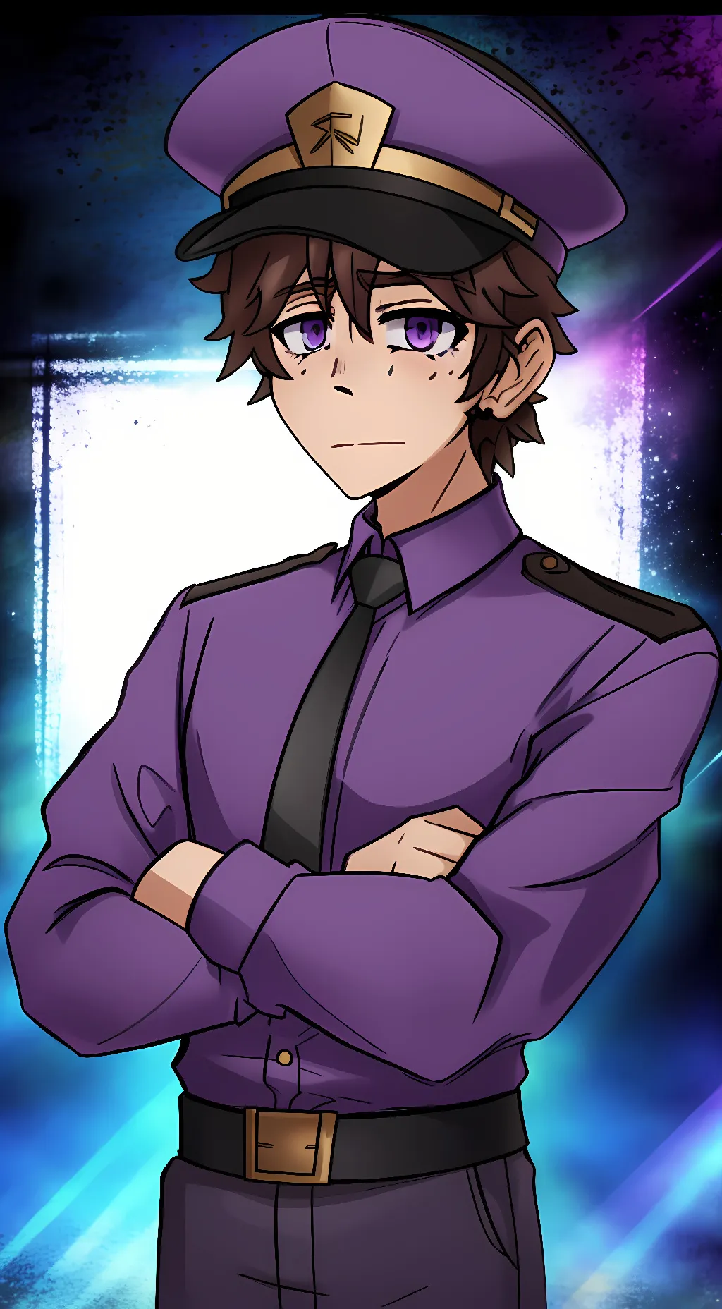 ai character: Micheal Afton background