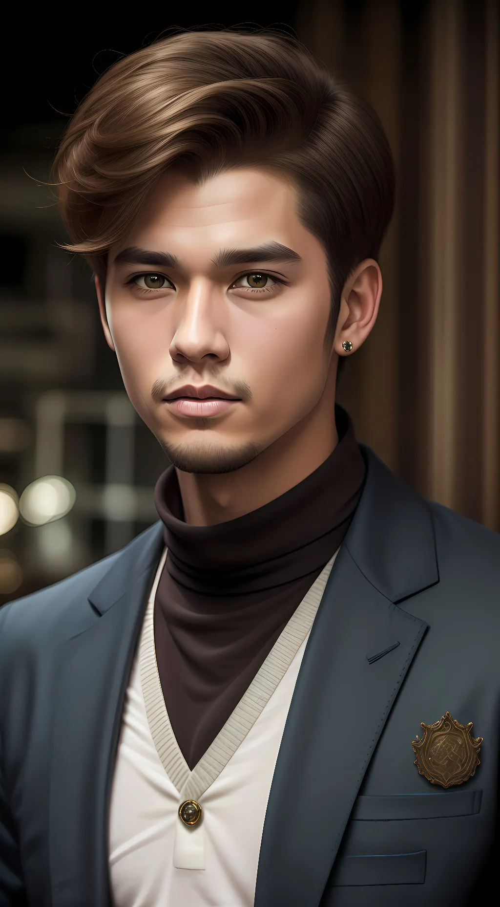 ai character: Quentin background