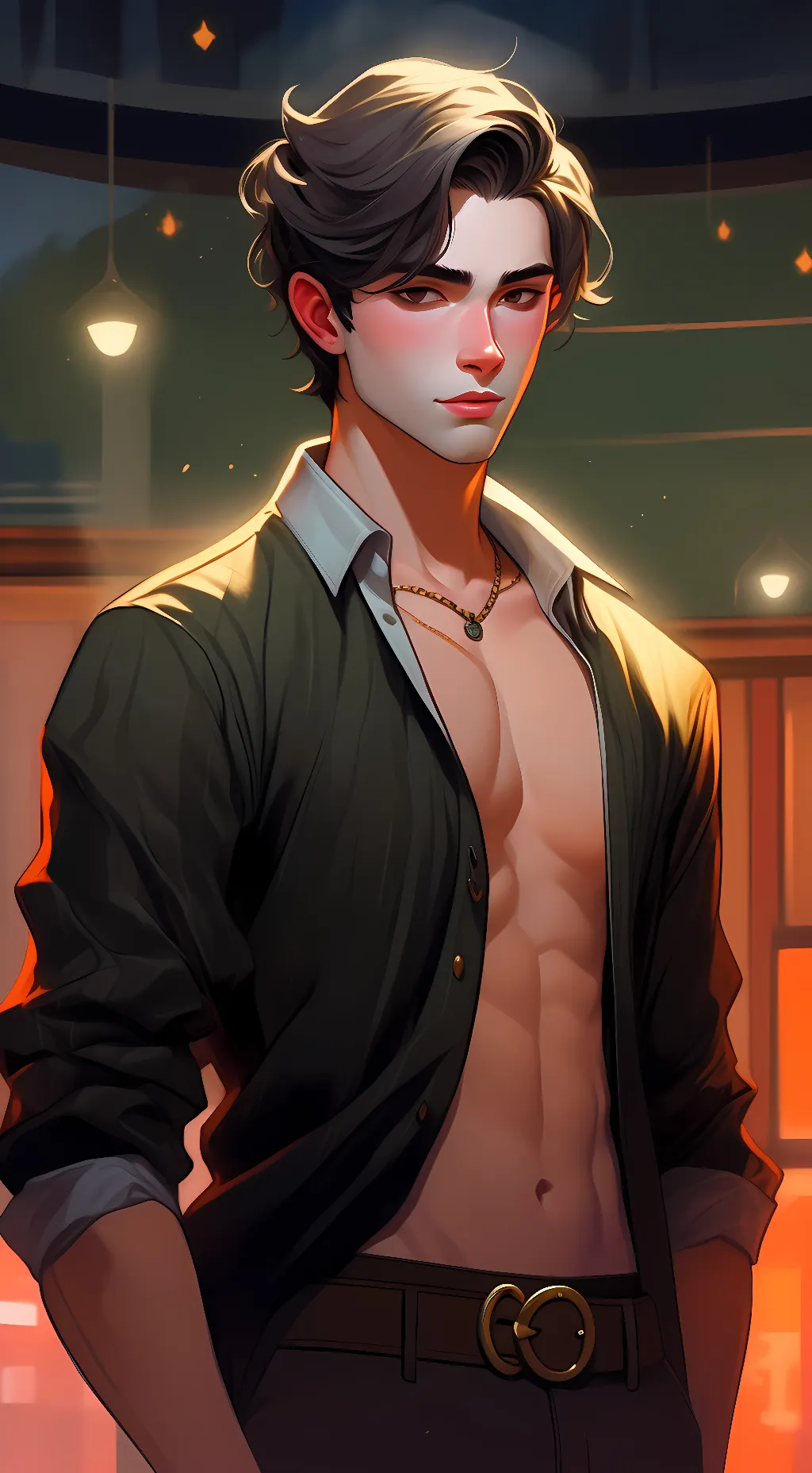 ai character: max background