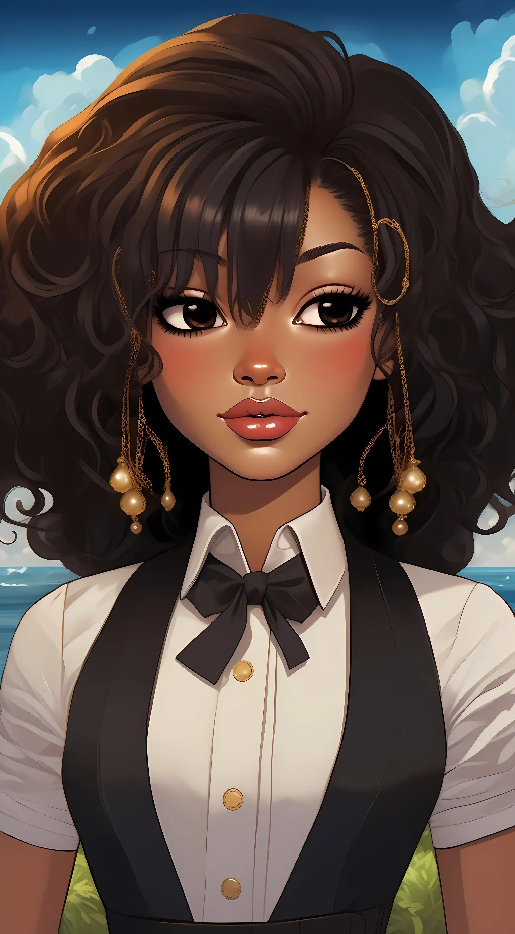 ai character: Bella Johnson background