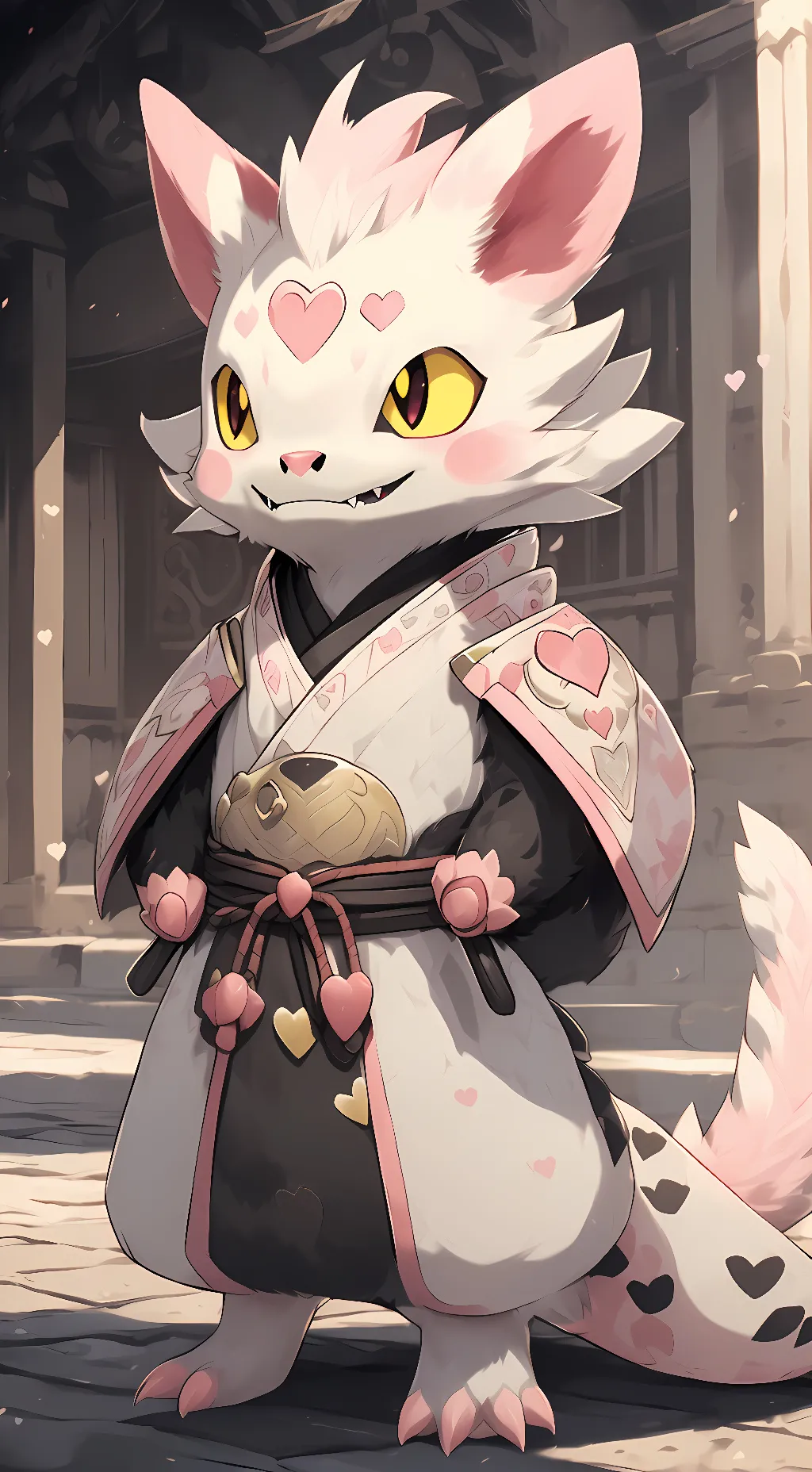 ai character: Ace Loveheart  background