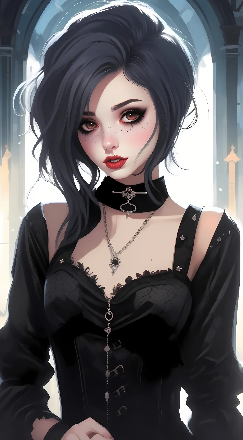 ai character: lily background