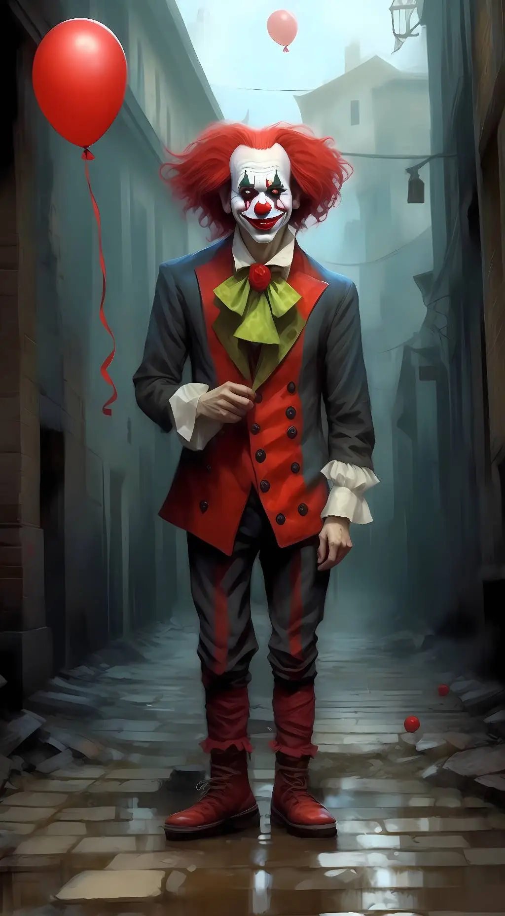 ai character: Pennywise background