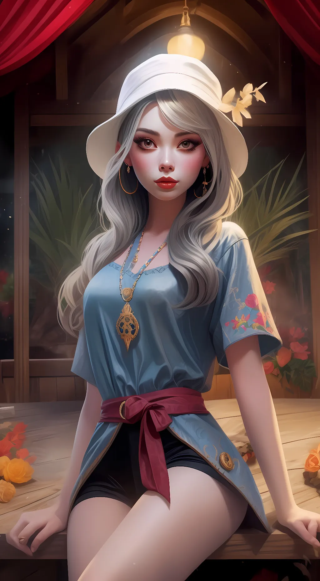 ai character: Chloe Charm background