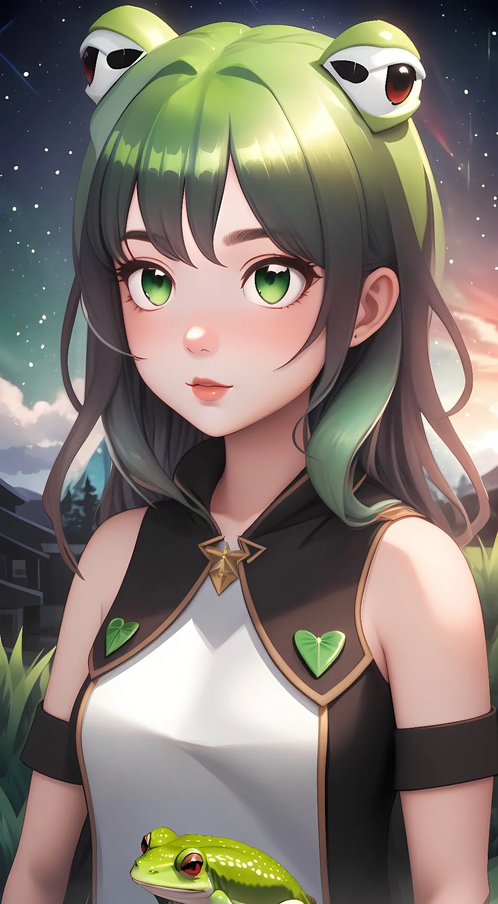 ai character: tsue  background