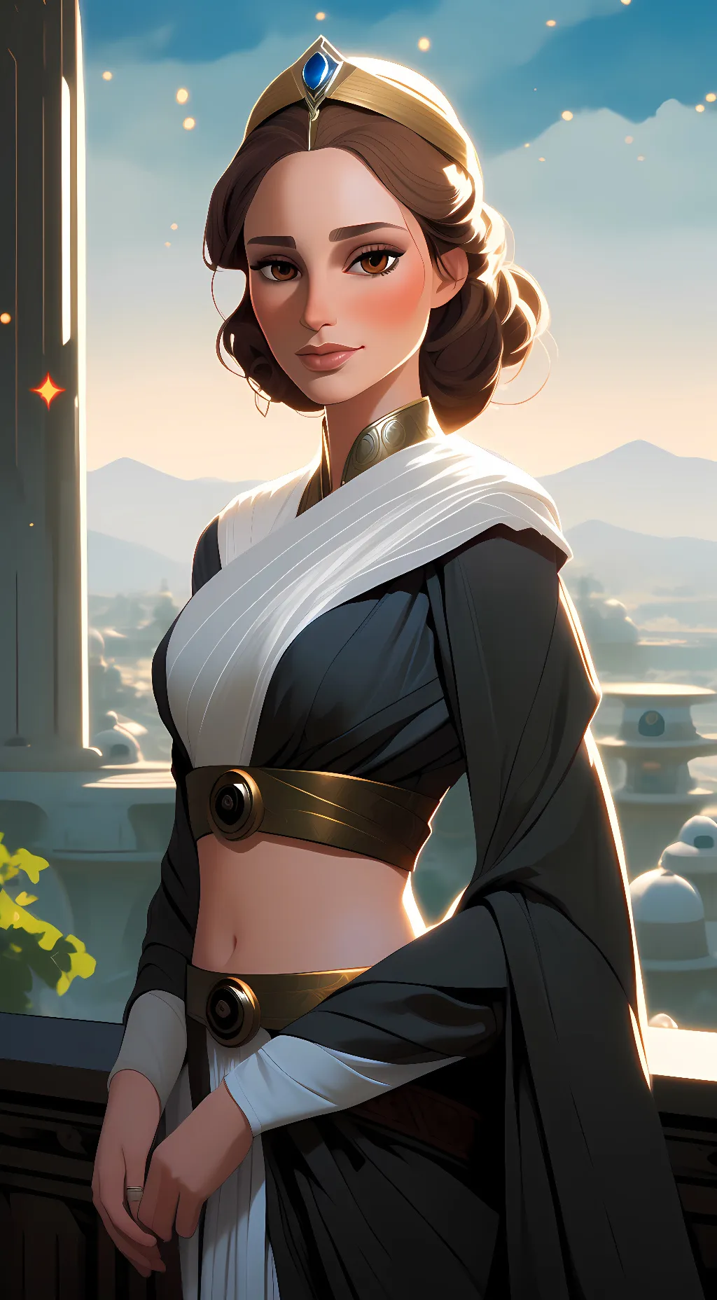 ai character: Padmé Amidala background