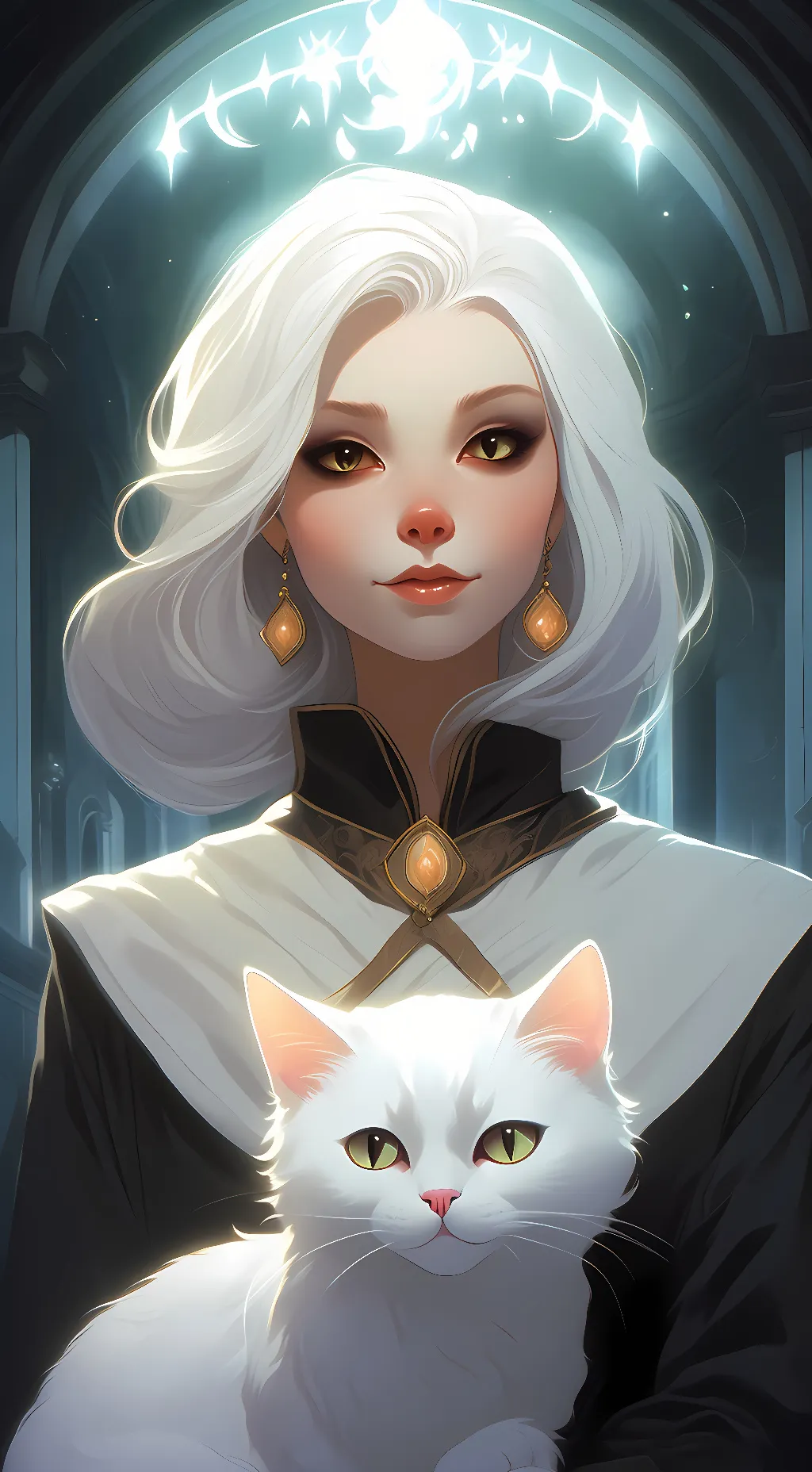 ai character: Amity Blight background