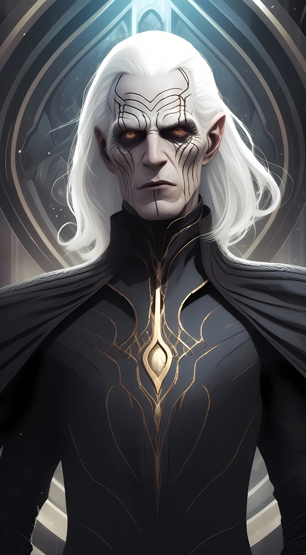 ai character: Ebony Maw background