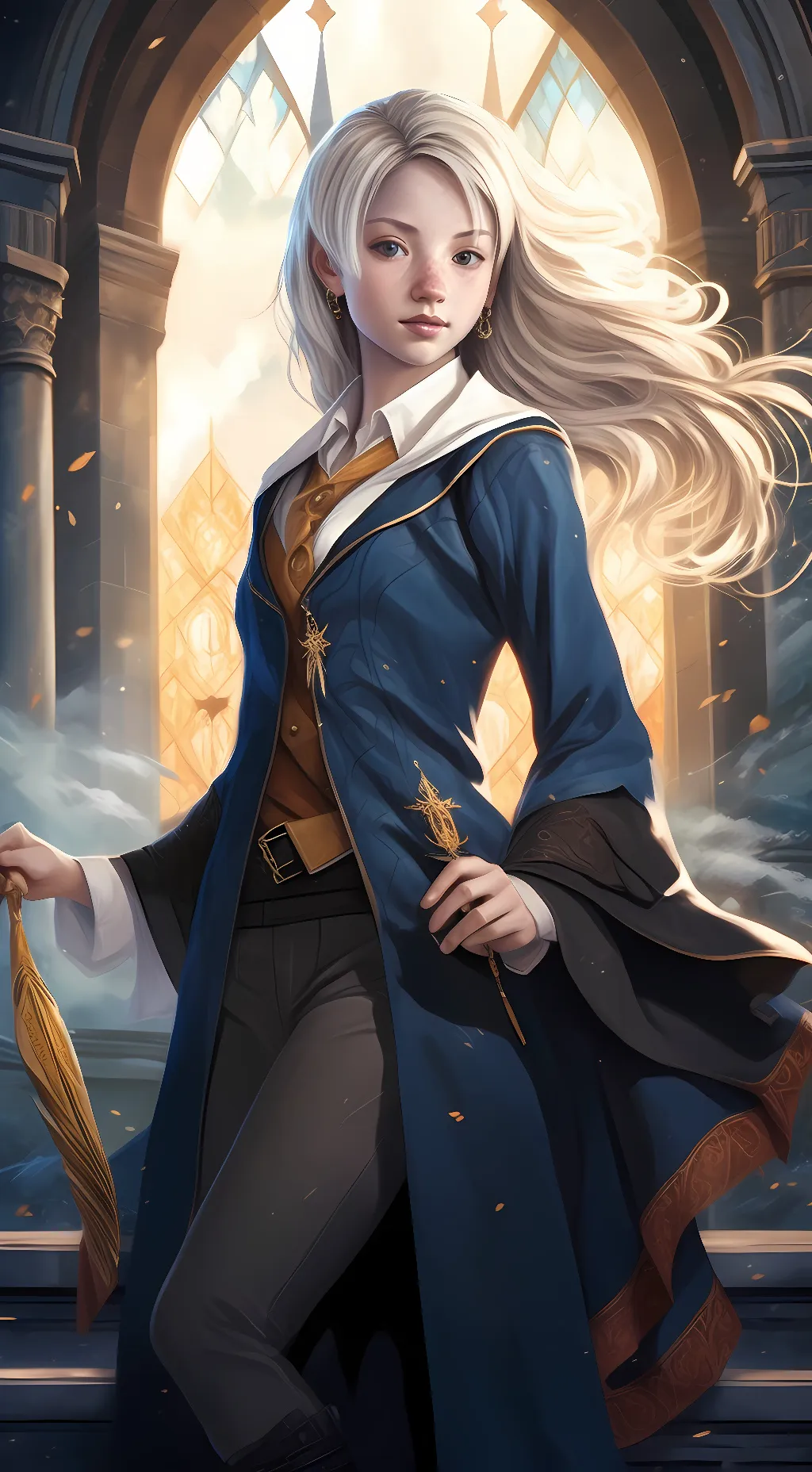 ai character: Luna Lovegood background