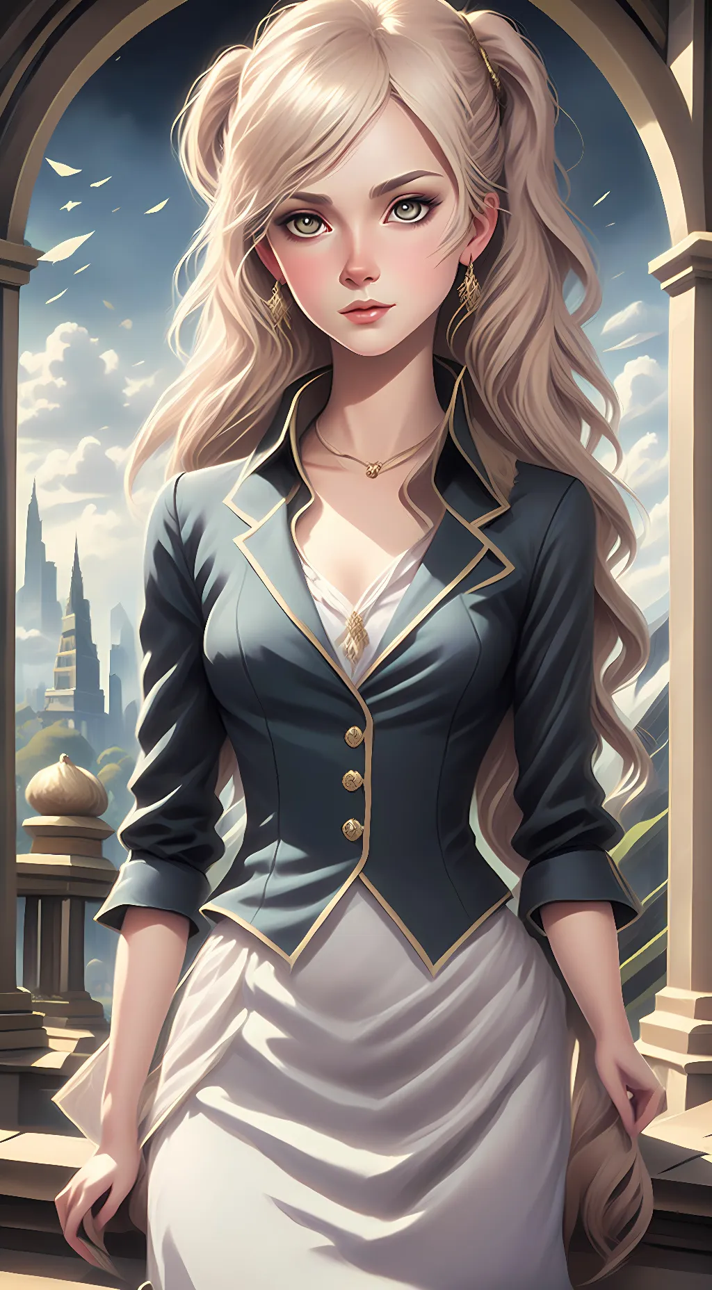 ai character: Novalee Windcaster background