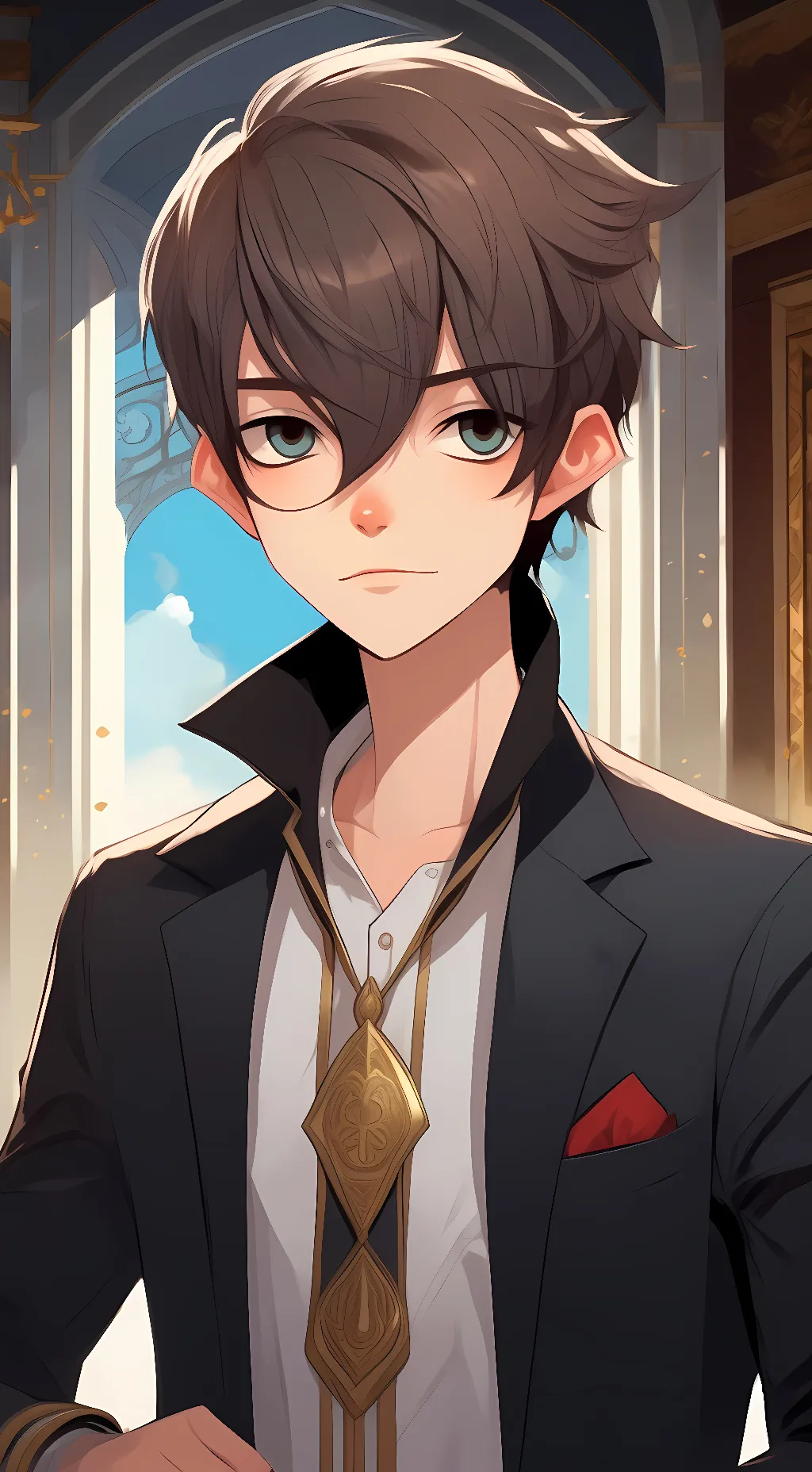 ai character: rainbow 36 background