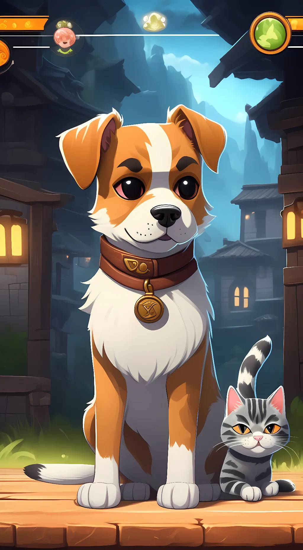 ai character: Fido background