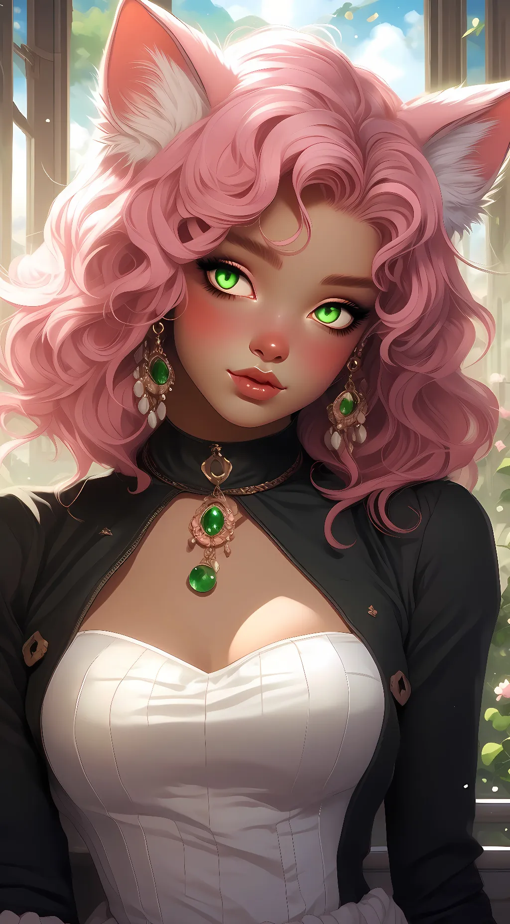ai character: Penelope Gold background