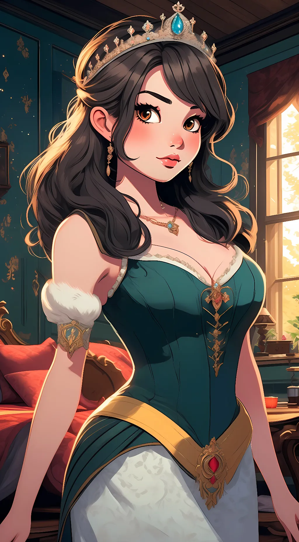 ai character: Princess Lucia background