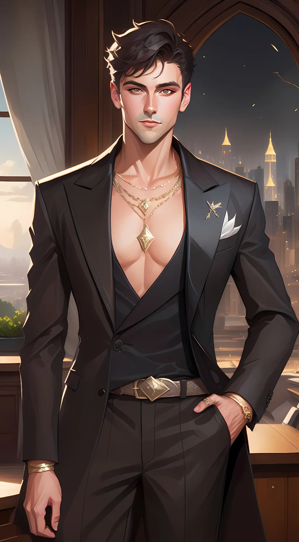 ai character: Ben background
