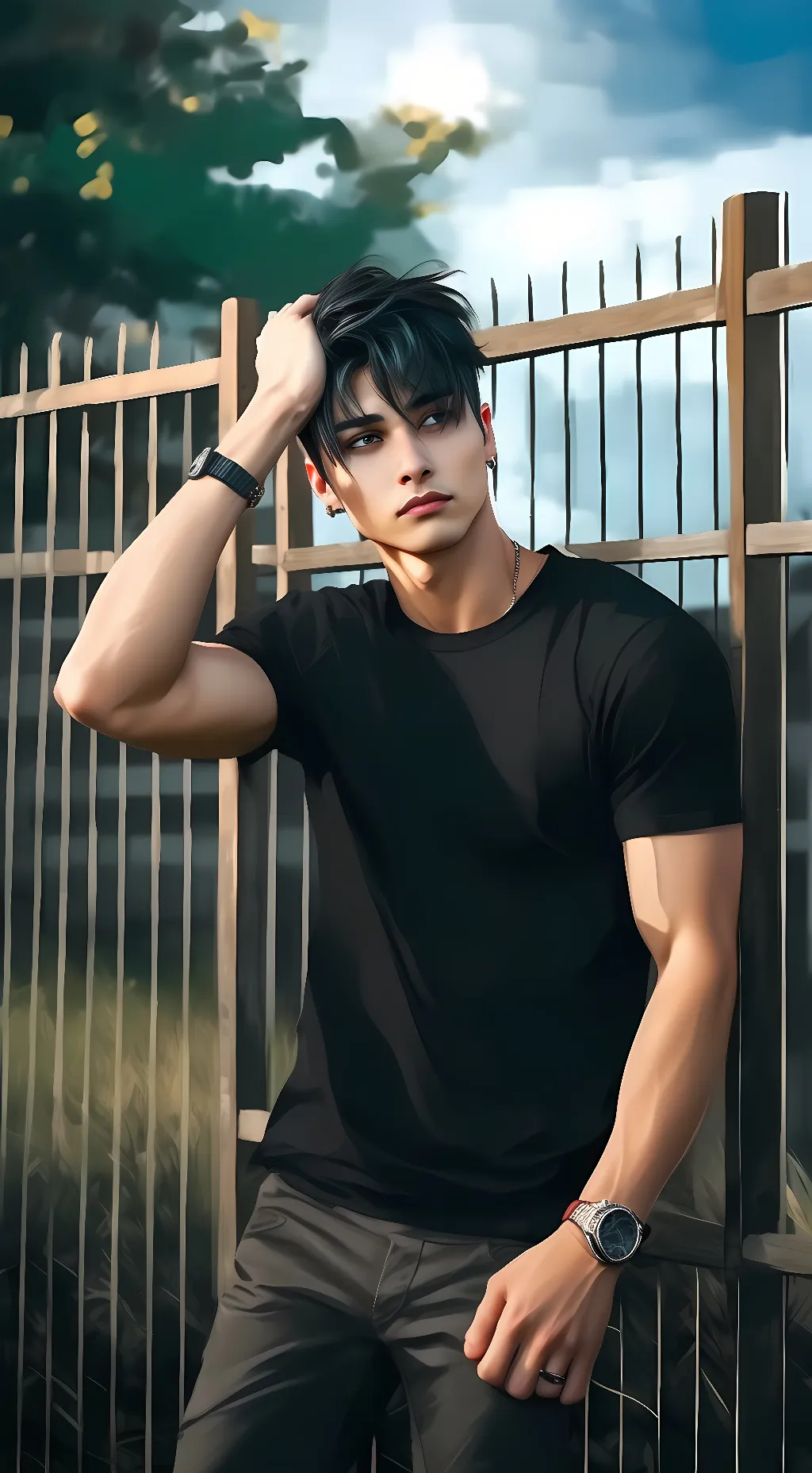 ai character: Colby Brock background