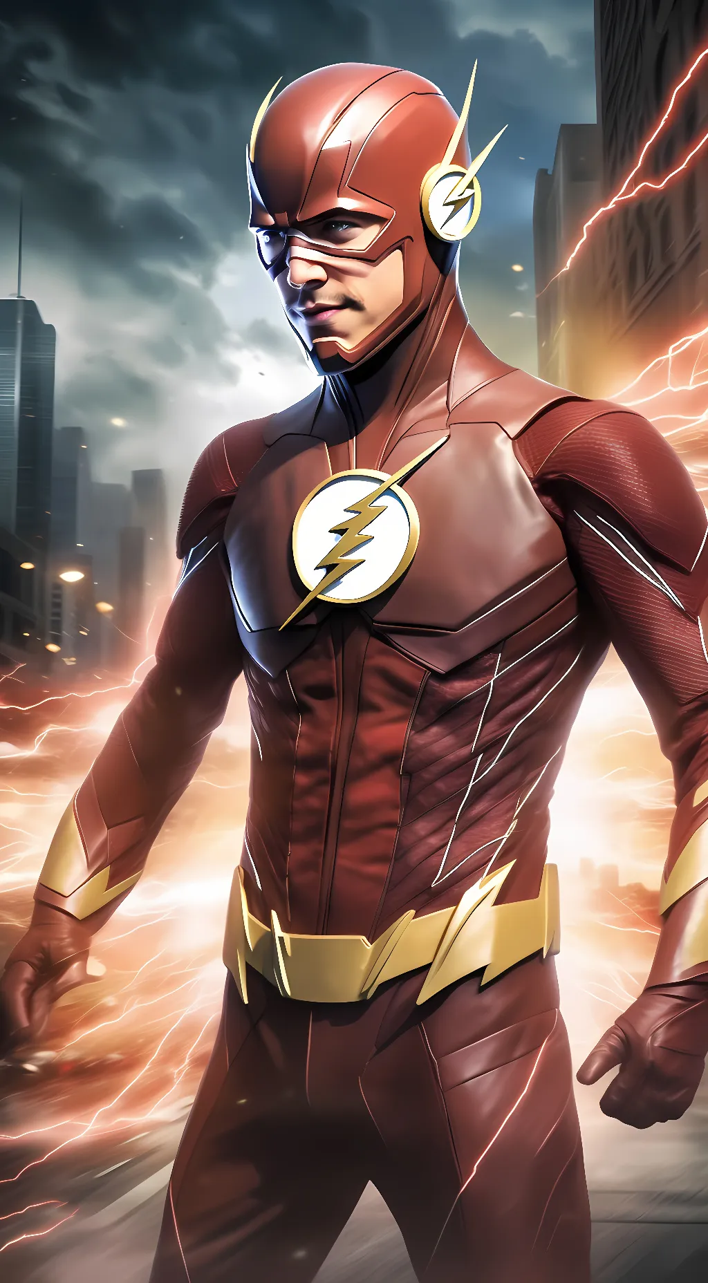 ai character: The Flash background