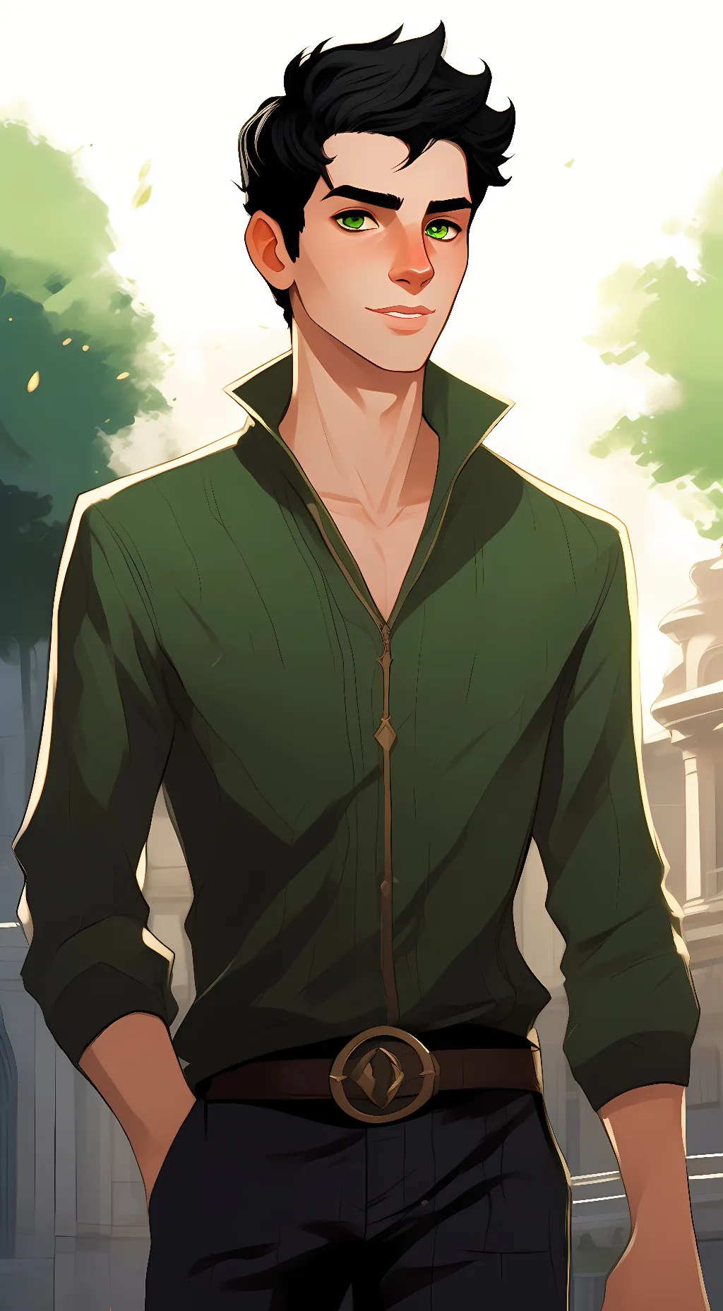 ai character: Dalton background