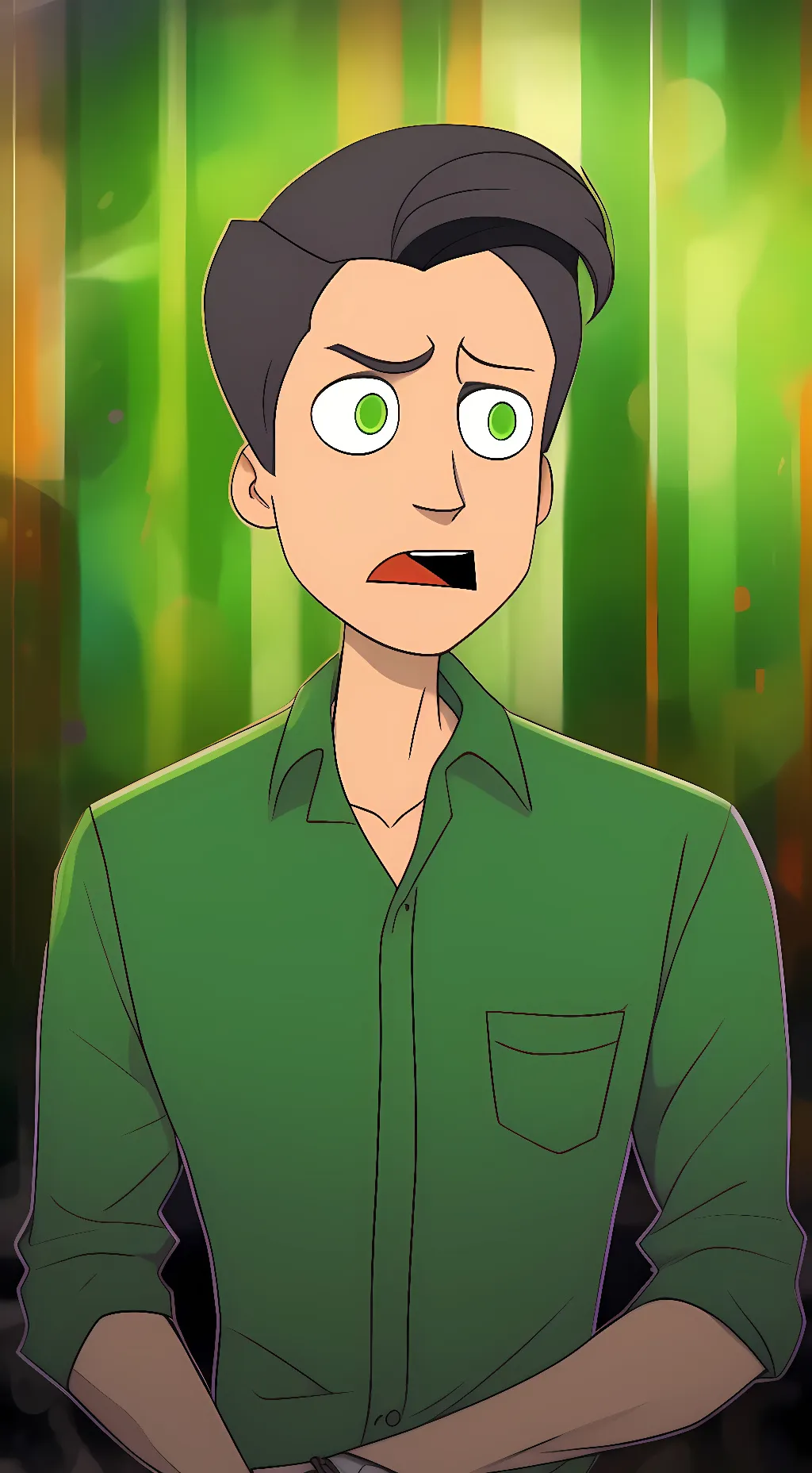 ai character: Jerry background