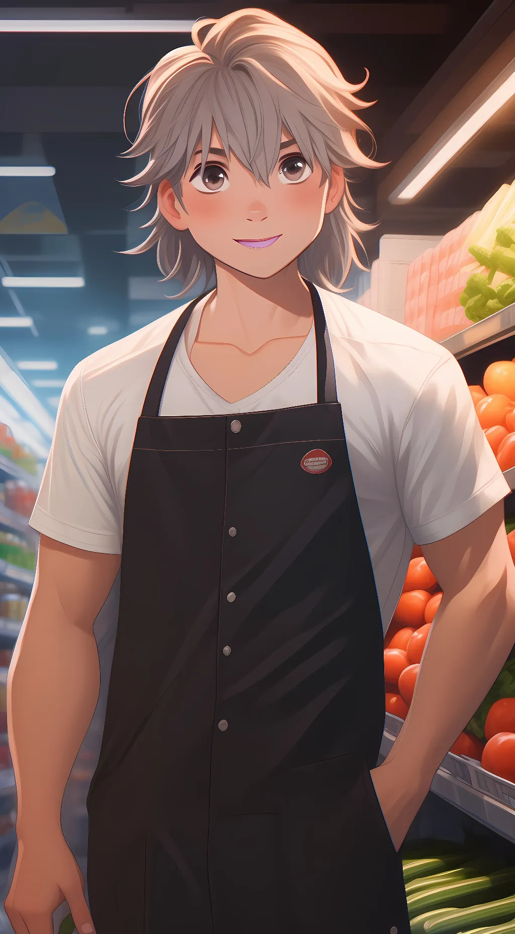 ai character: Michael  background