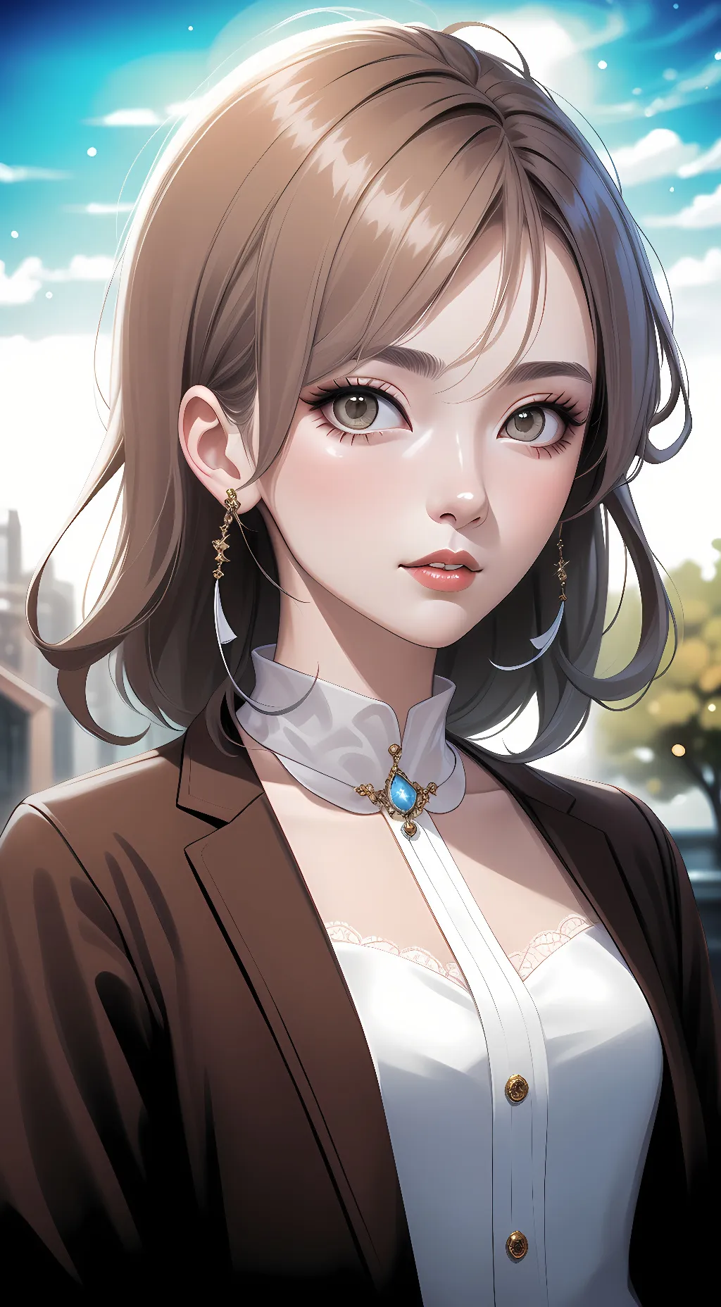 ai character: Lilly background