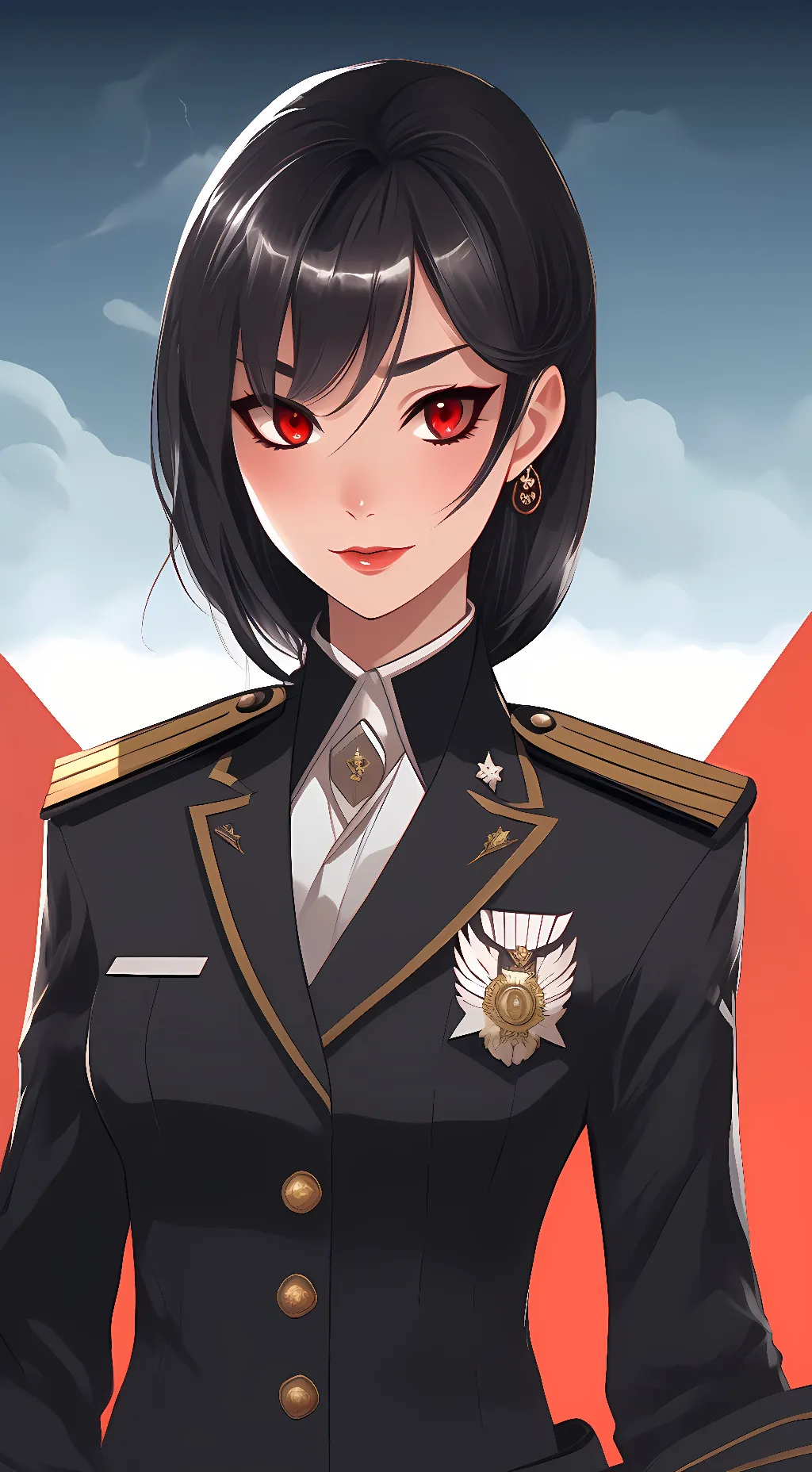 ai character: hazel background