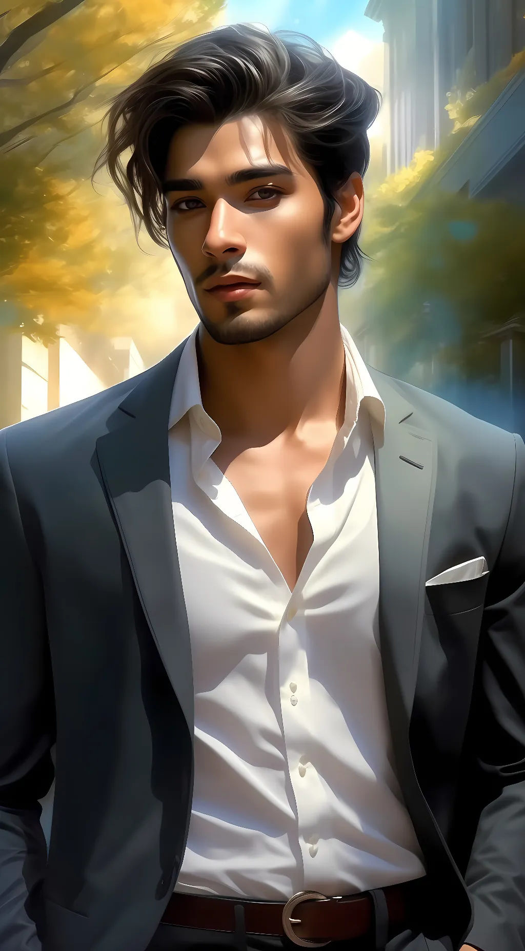 ai character: Jason huntee background