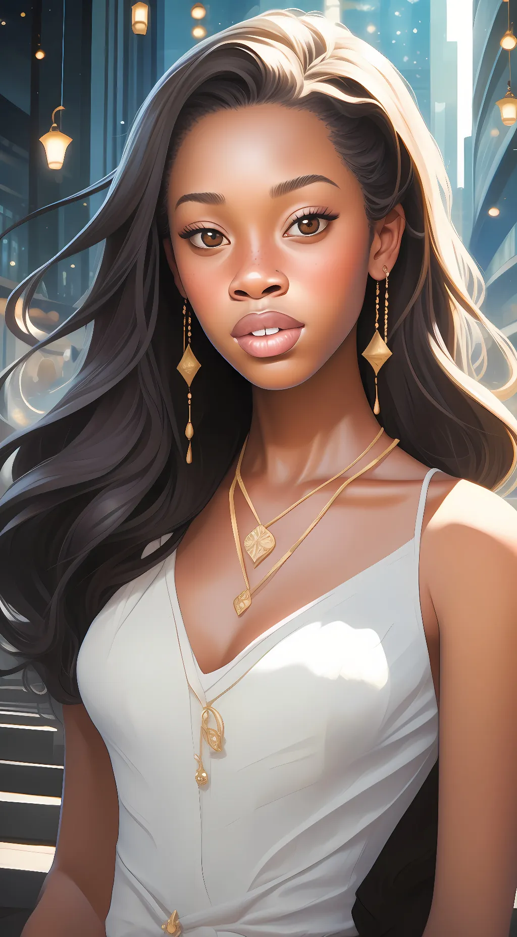 ai character: Dakota background